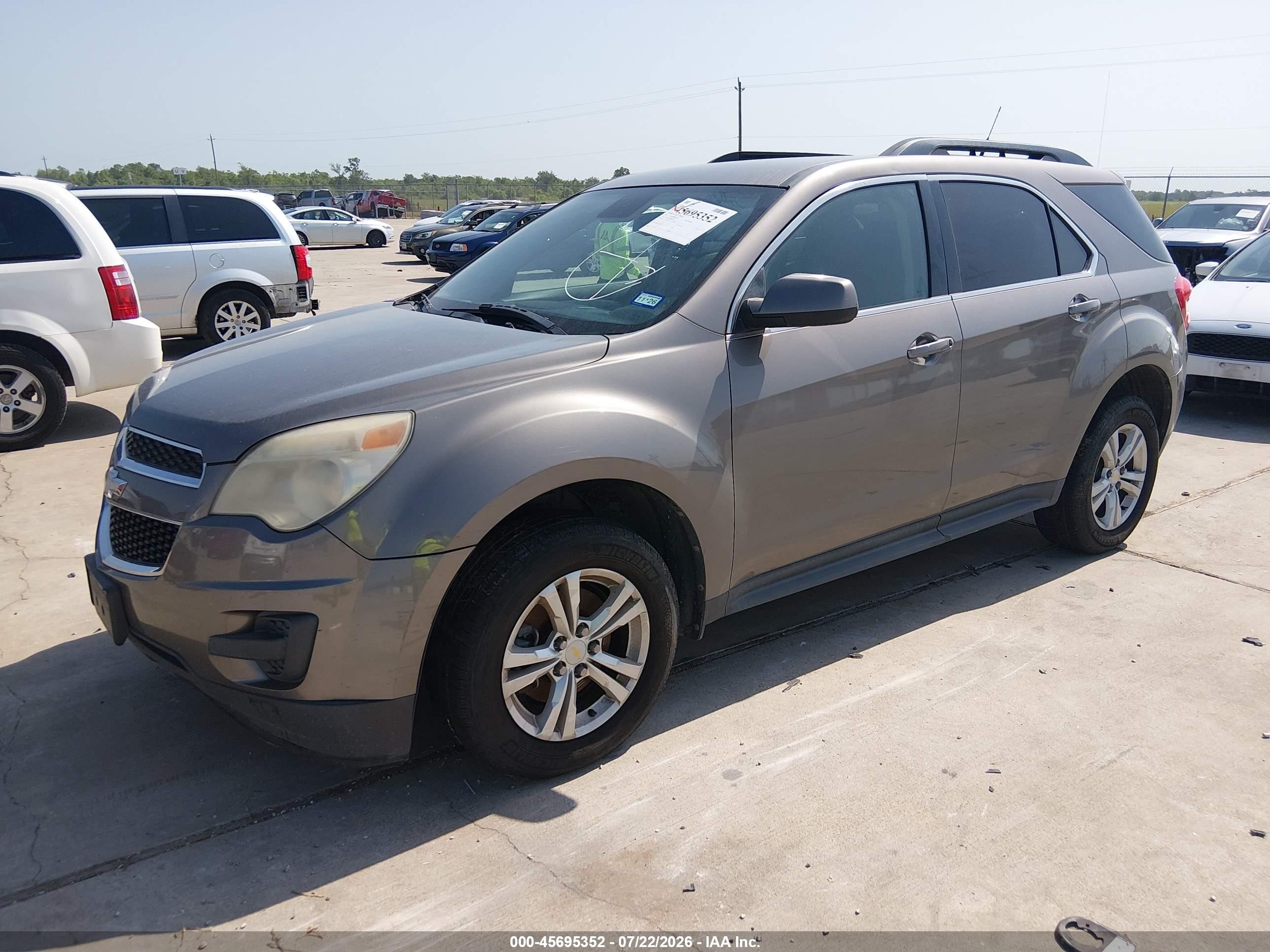 2012 Chevrolet Equinox Lt W/1lt Gray vin: 2GNALDEKXC6102941