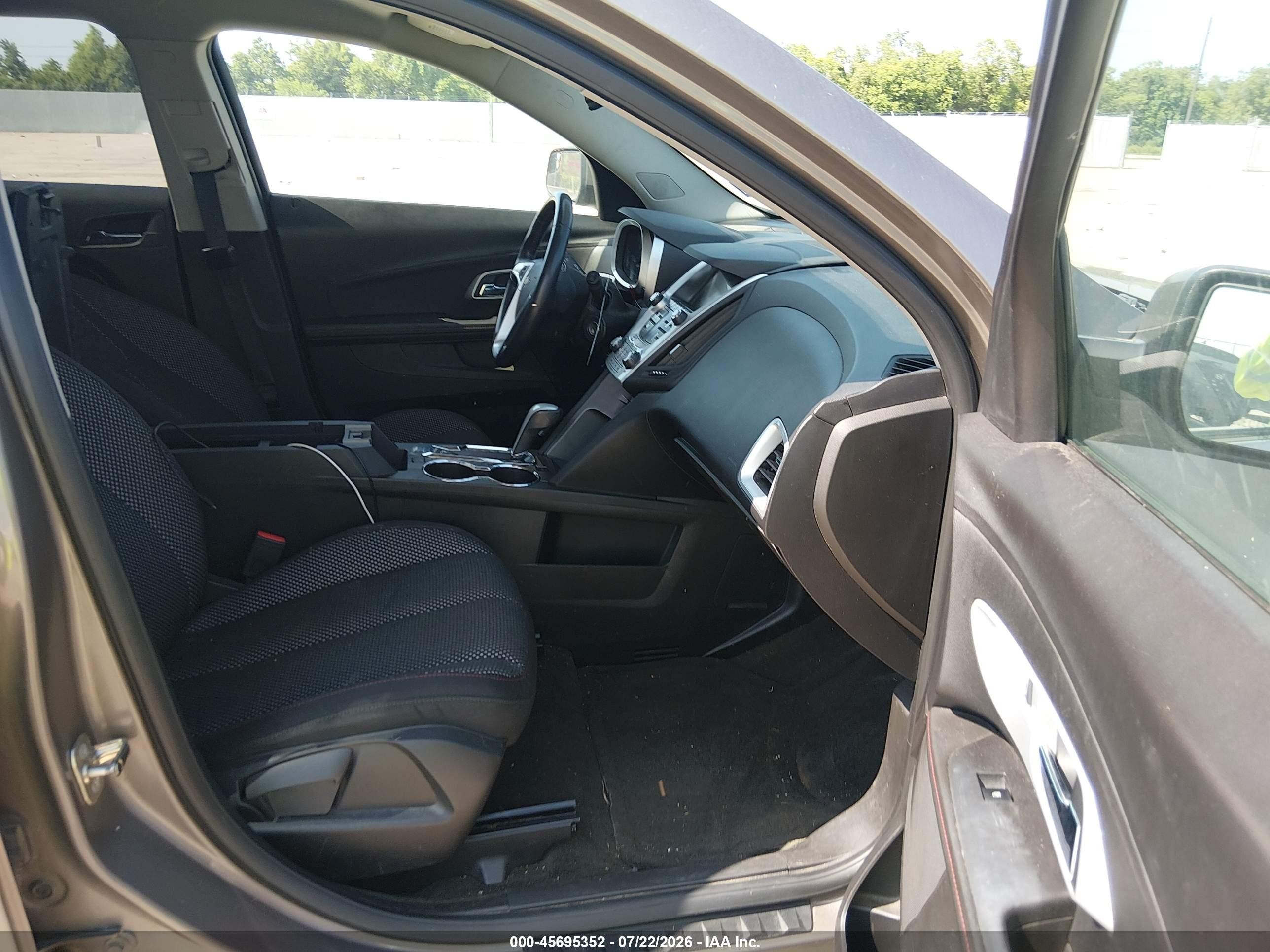 2012 Chevrolet Equinox Lt W/1lt Gray vin: 2GNALDEKXC6102941
