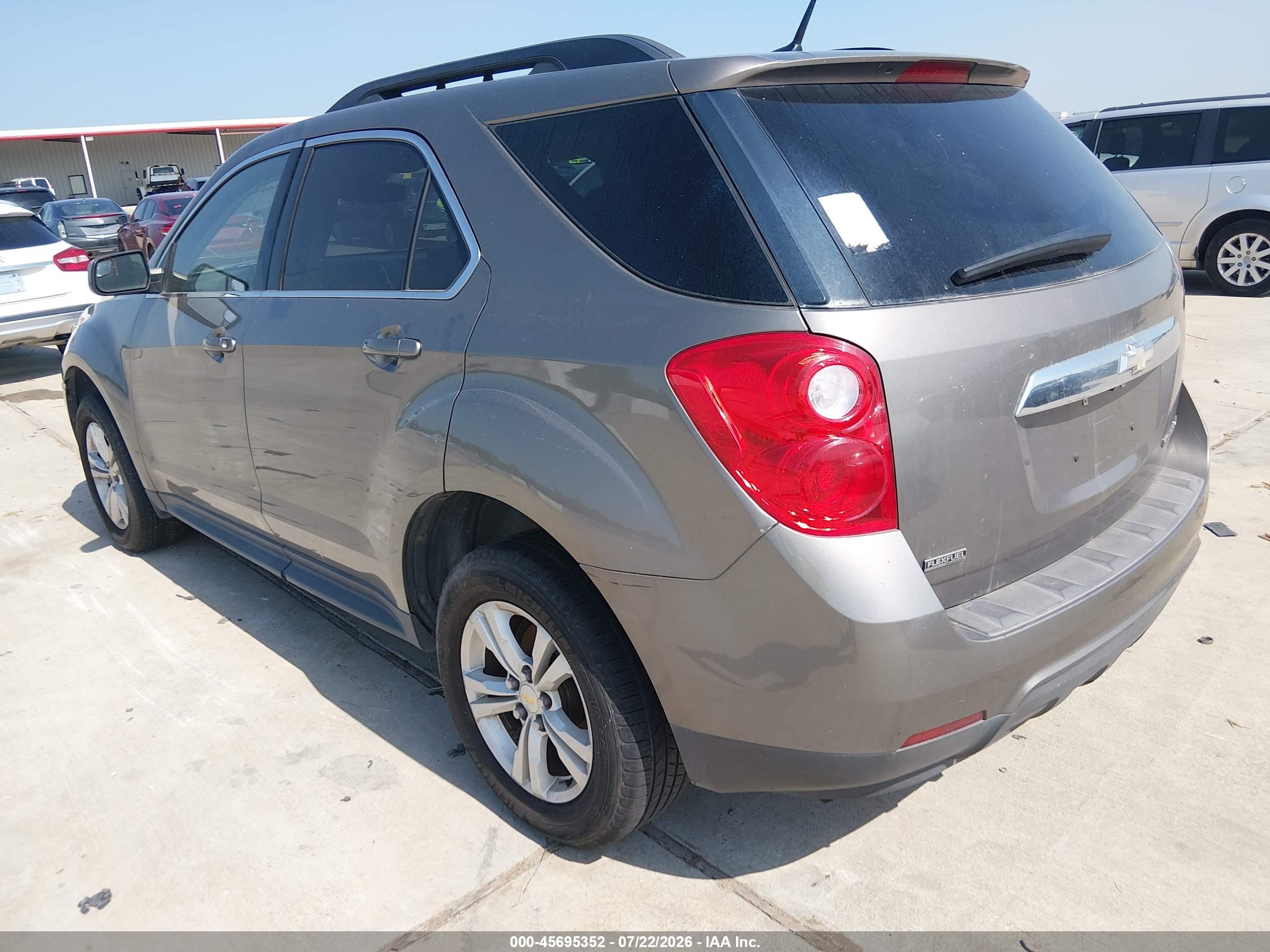2012 Chevrolet Equinox Lt W/1lt Gray vin: 2GNALDEKXC6102941