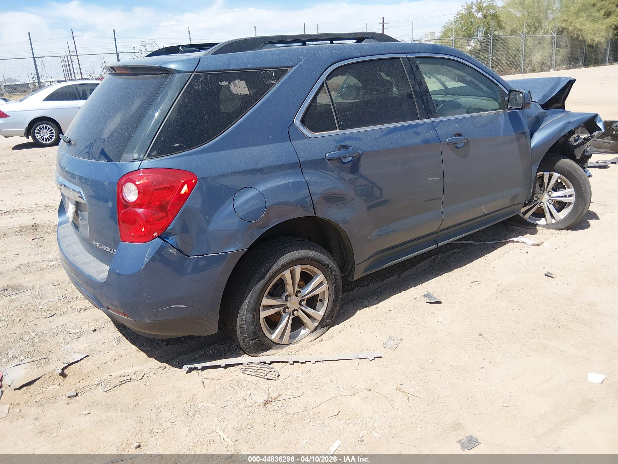 2012 Chevrolet Equinox 1lt Blue vin: 2GNALDEKXC6107265