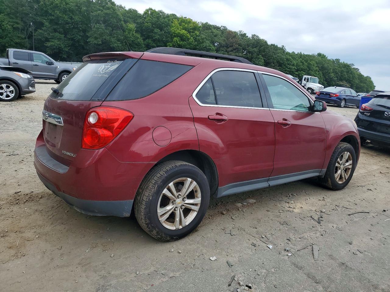 2012 Chevrolet Equinox Lt Red vin: 2GNALDEKXC6269123