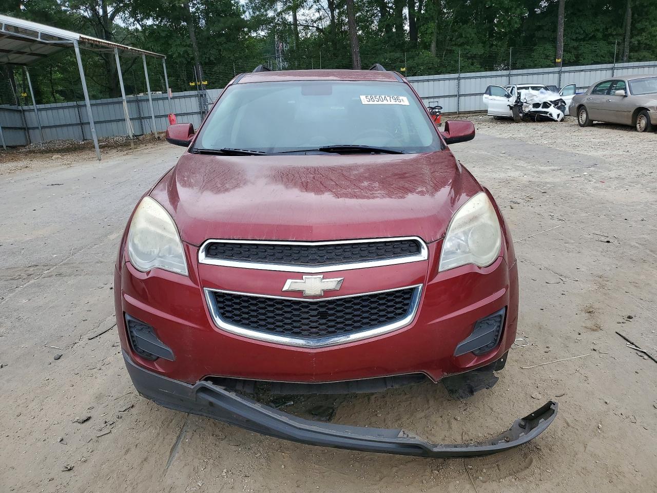 2012 Chevrolet Equinox Lt Red vin: 2GNALDEKXC6269123