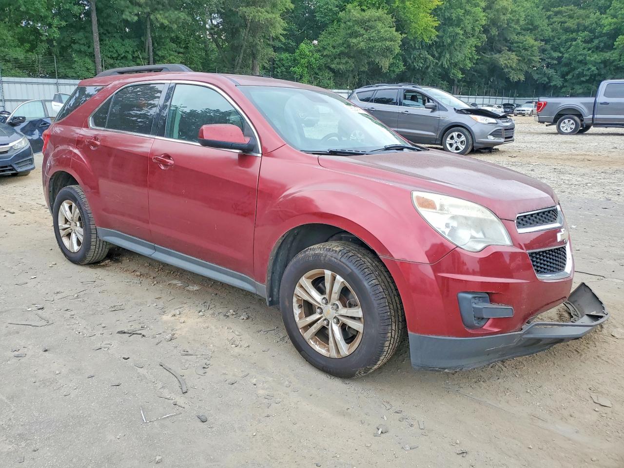 2012 Chevrolet Equinox Lt Red vin: 2GNALDEKXC6269123