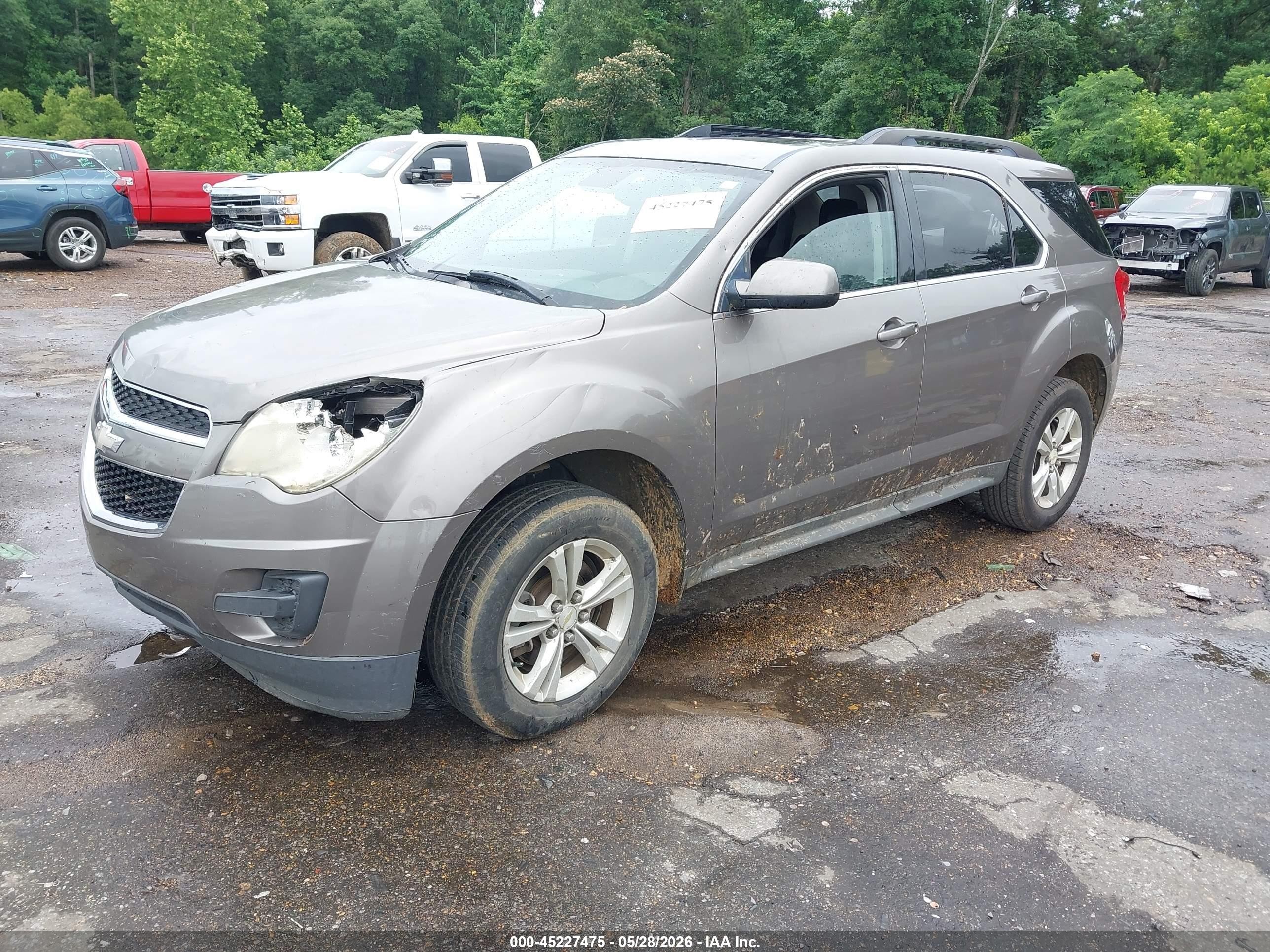 2012 Chevrolet Equinox 1lt Teal vin: 2GNALDEKXC6295009