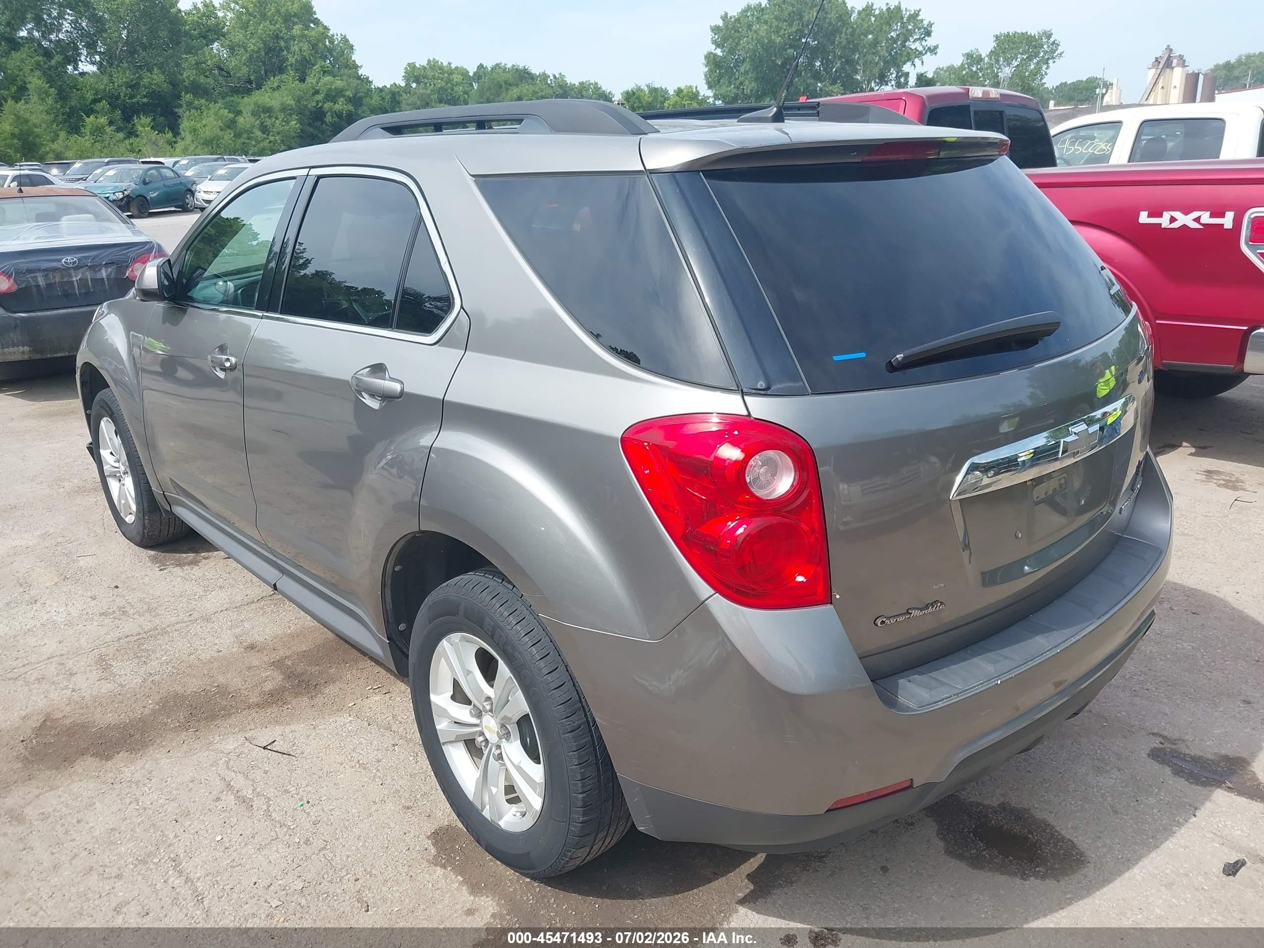 2012 Chevrolet Equinox 1lt Silver vin: 2GNALDEKXC6305991