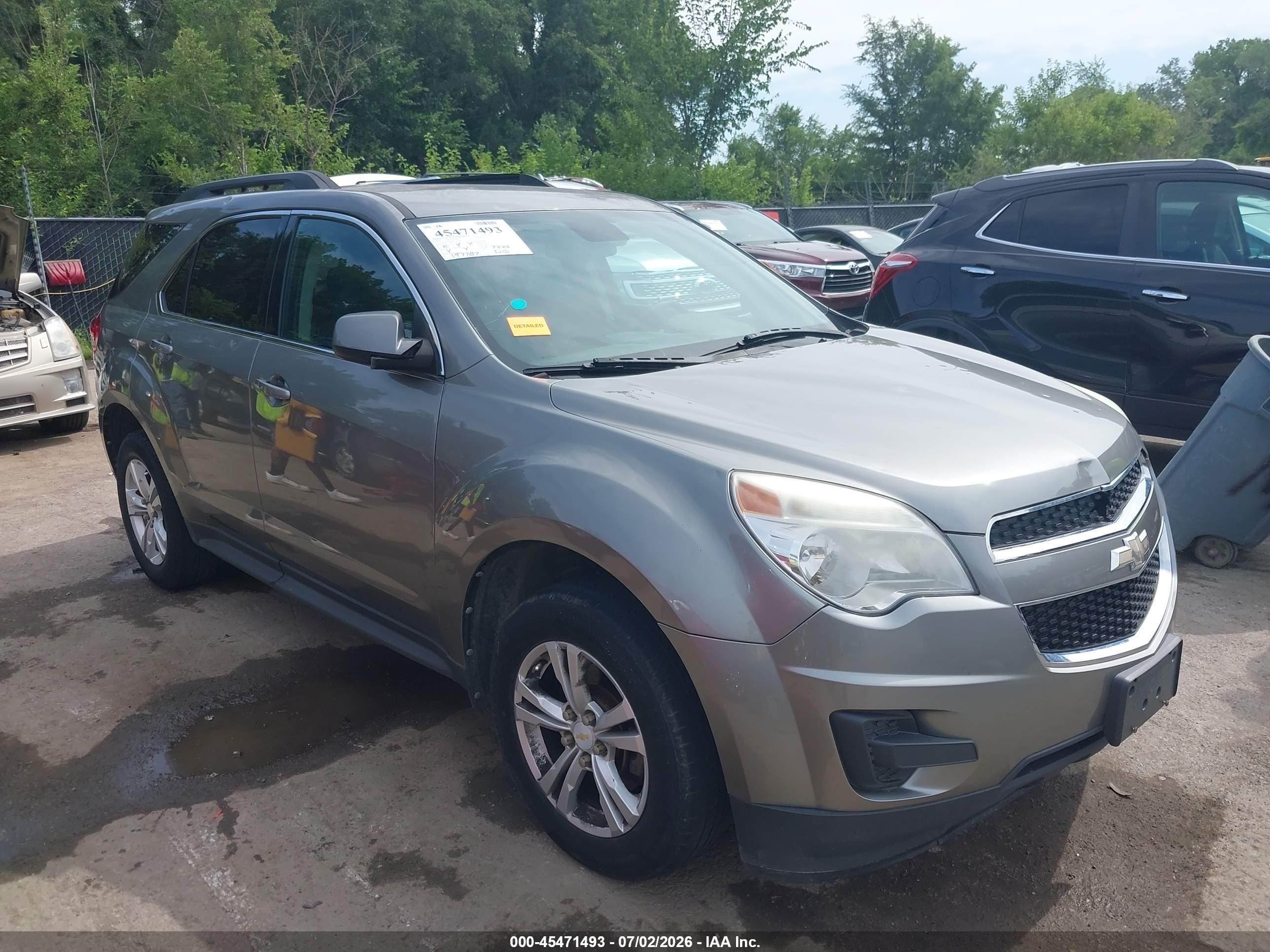 2012 Chevrolet Equinox 1lt Silver vin: 2GNALDEKXC6305991