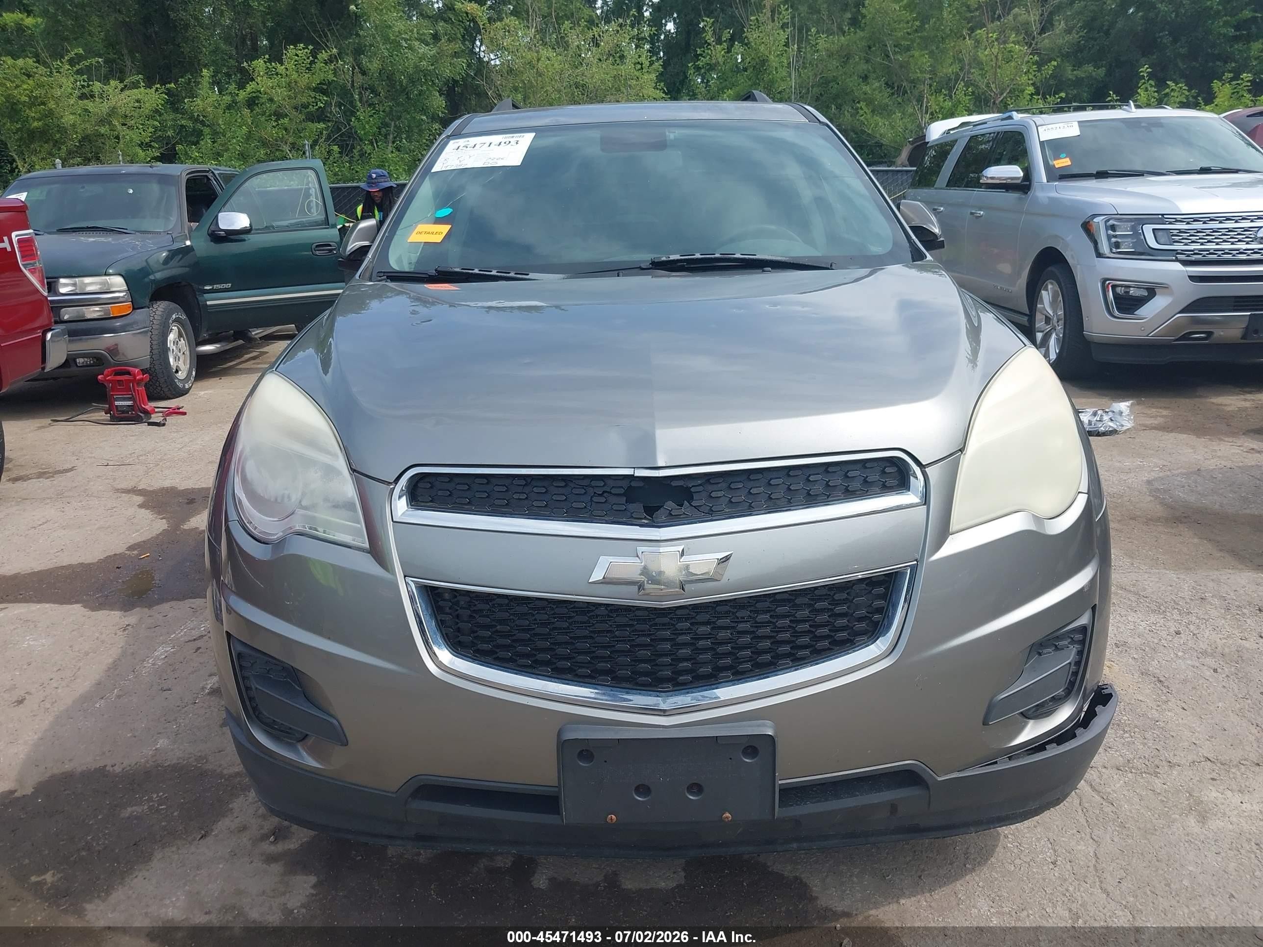 2012 Chevrolet Equinox 1lt Silver vin: 2GNALDEKXC6305991