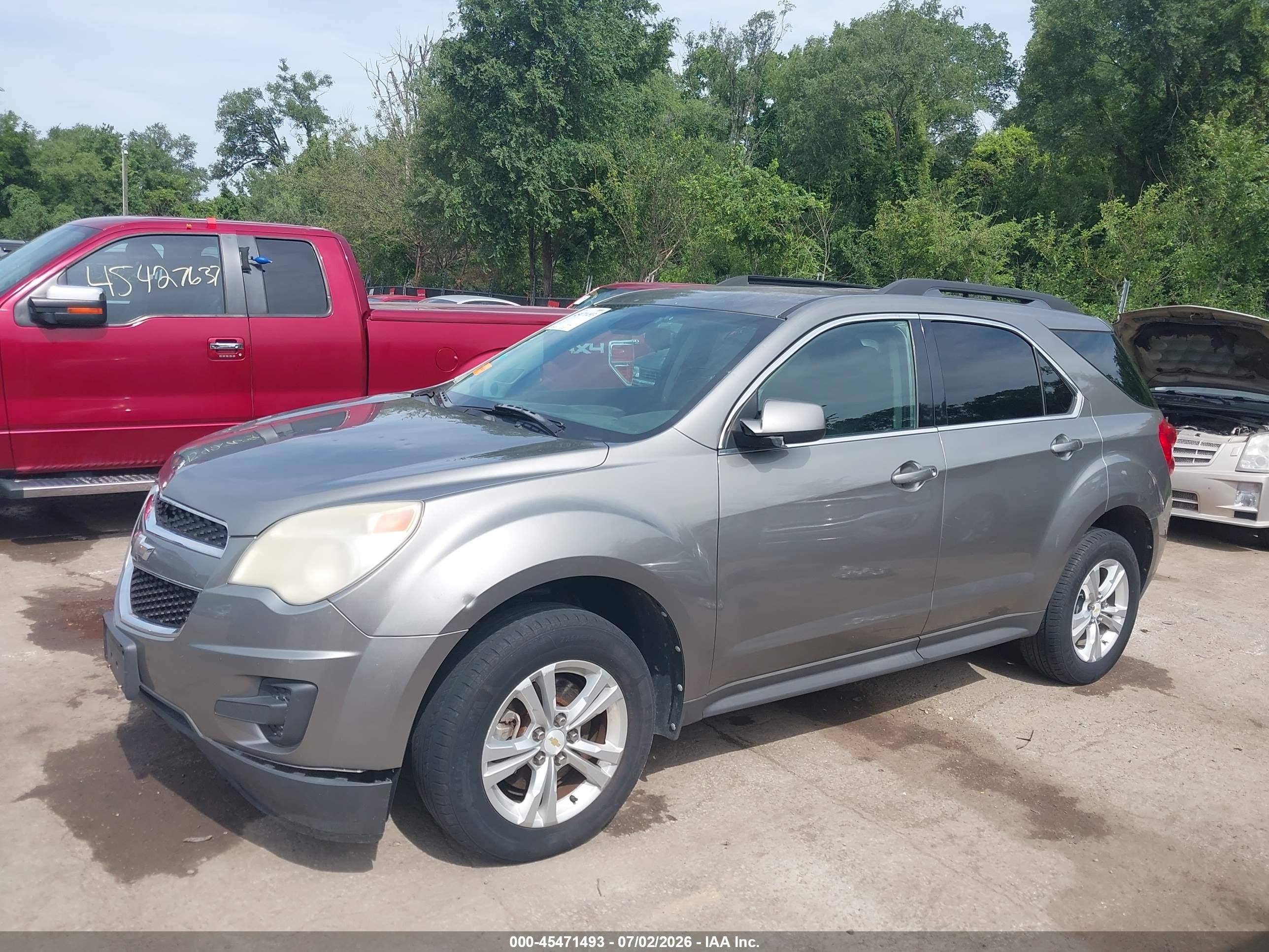 2012 Chevrolet Equinox 1lt Silver vin: 2GNALDEKXC6305991