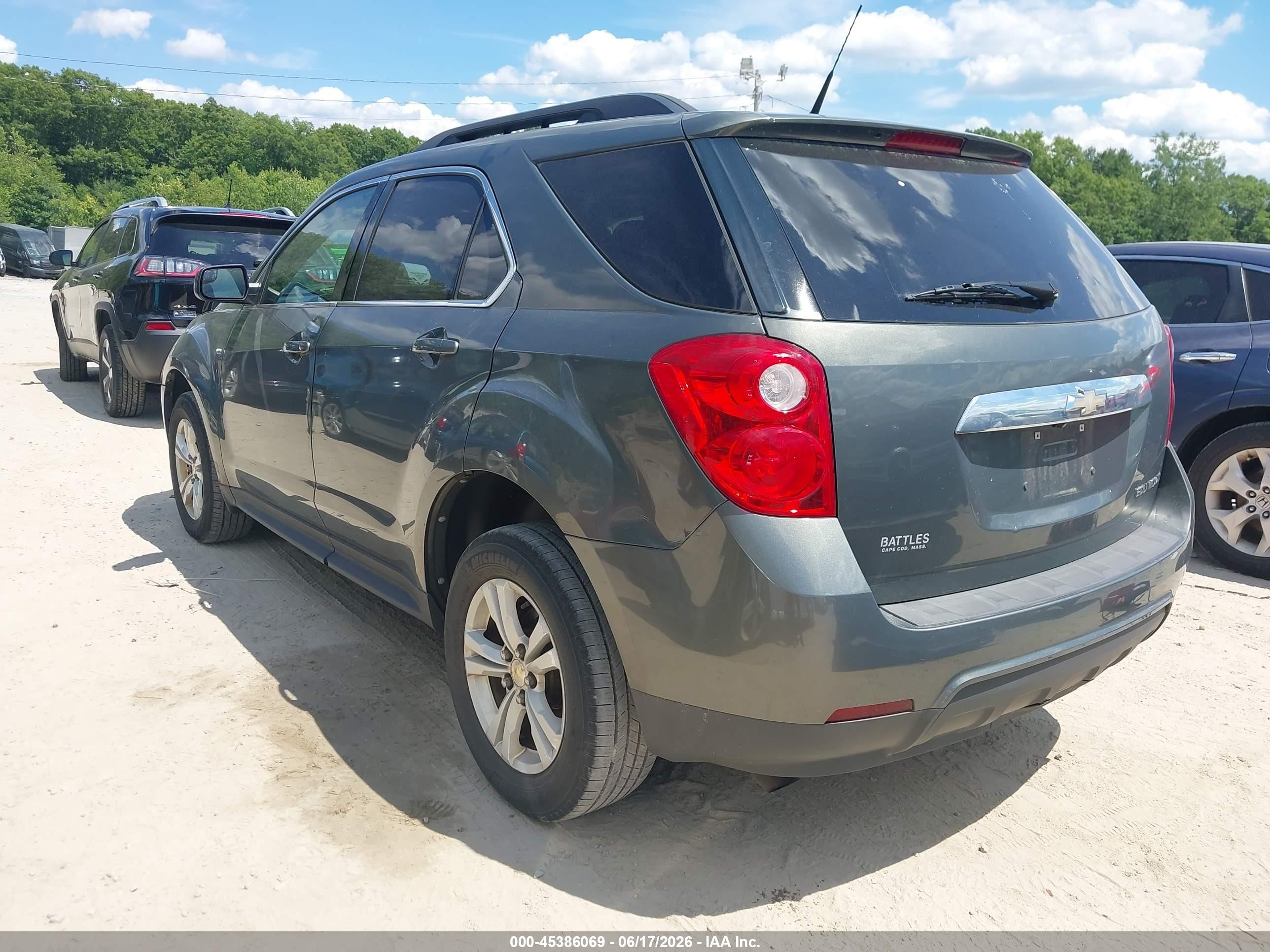 2012 Chevrolet Equinox 1lt Gray vin: 2GNALDEKXC6307109