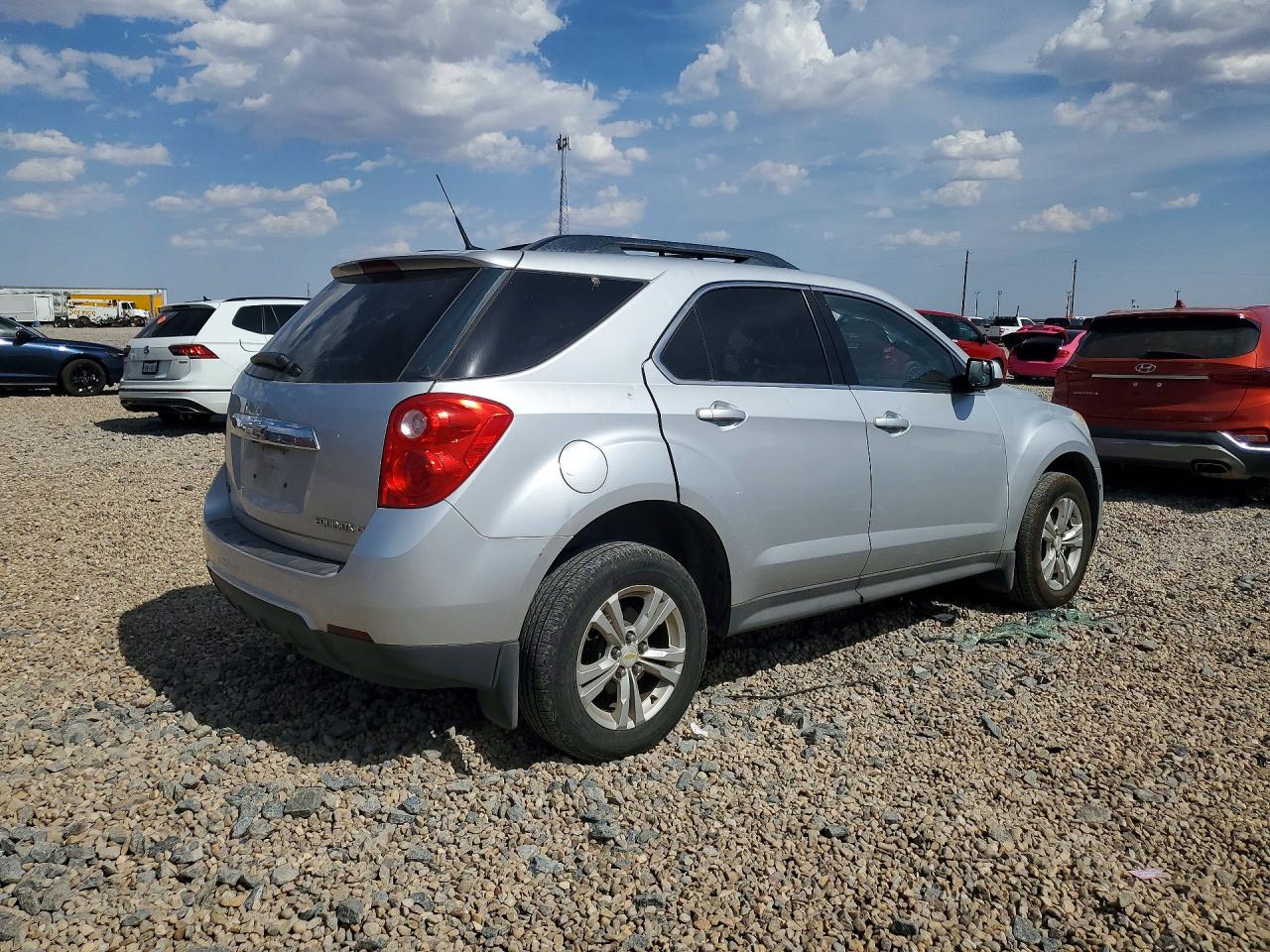 2012 Chevrolet Equinox Lt Silver vin: 2GNALDEKXC6359551