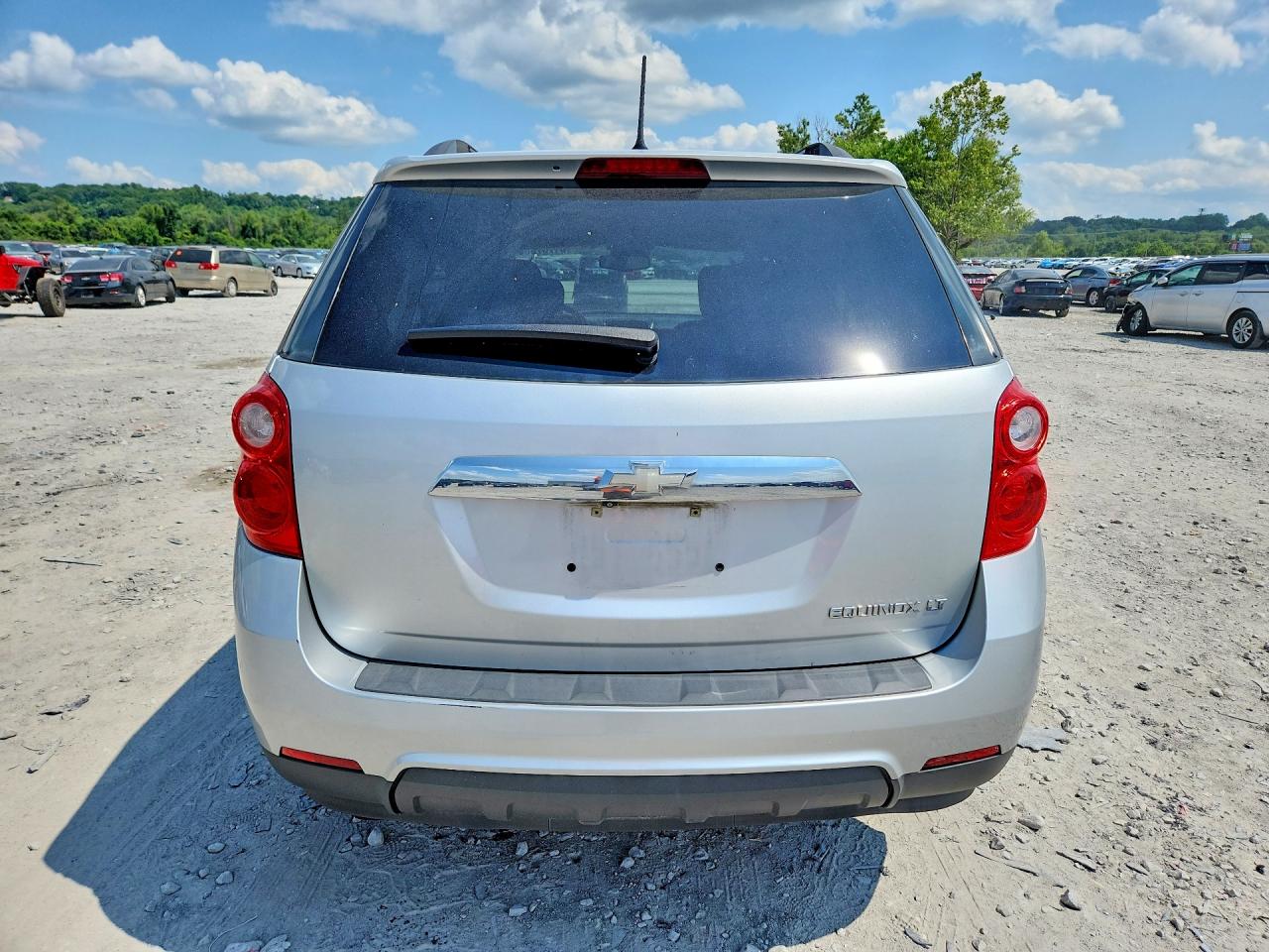 2013 Chevrolet Equinox Lt Silver vin: 2GNALDEKXD1126946
