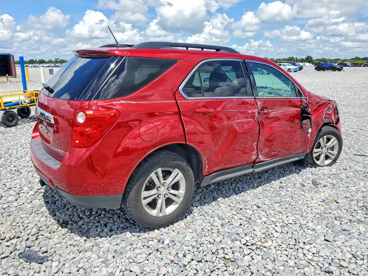 2013 Chevrolet Equinox Lt Red vin: 2GNALDEKXD1245774
