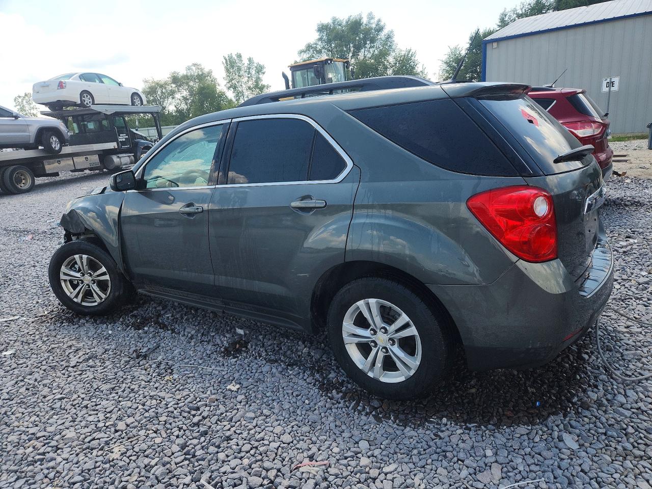 2013 Chevrolet Equinox Lt Gray vin: 2GNALDEKXD6142261