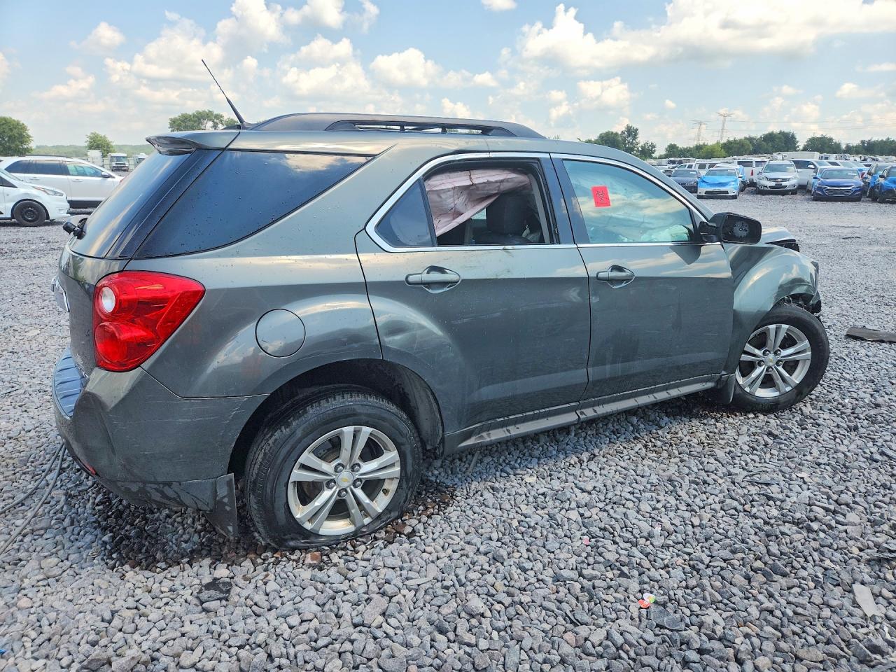 2013 Chevrolet Equinox Lt Gray vin: 2GNALDEKXD6142261