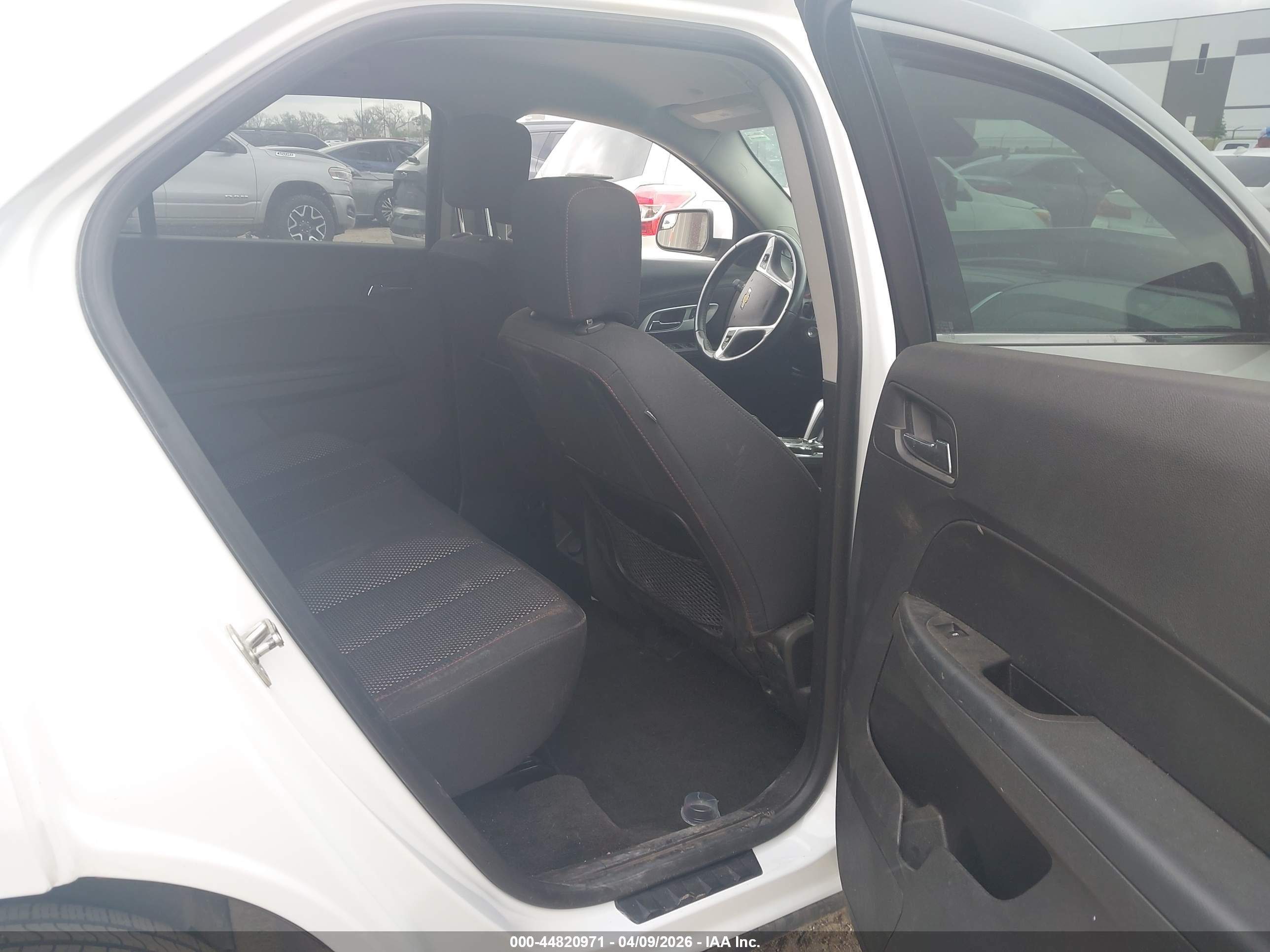 2013 Chevrolet Equinox 1lt White vin: 2GNALDEKXD6215001