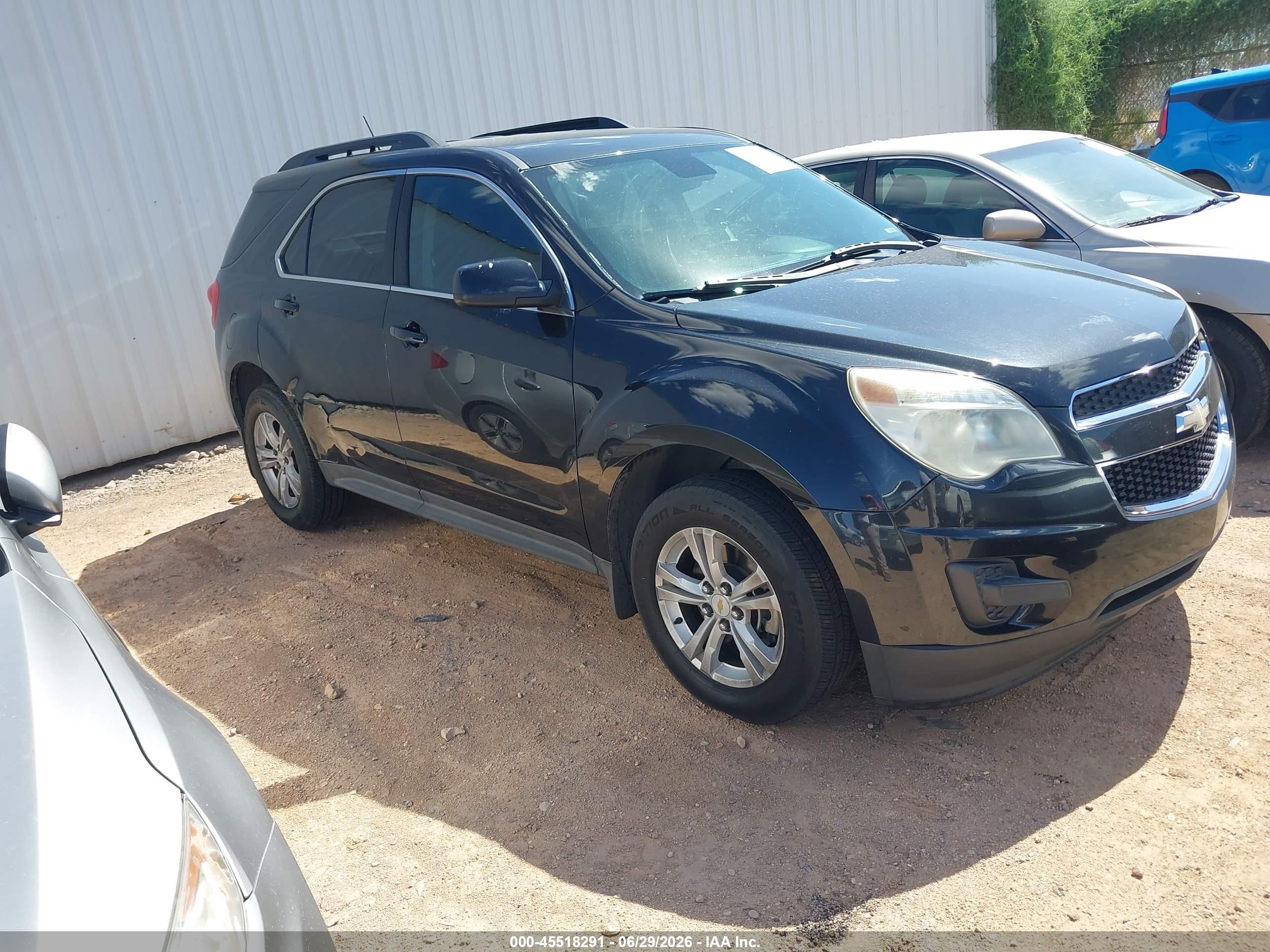 2013 Chevrolet Equinox Lt Black vin: 2GNALDEKXD6281001