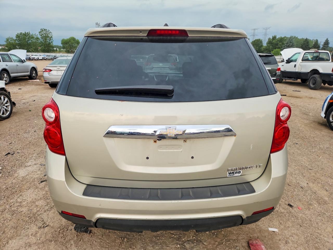 2013 Chevrolet Equinox Lt Beige vin: 2GNALDEKXD6336854