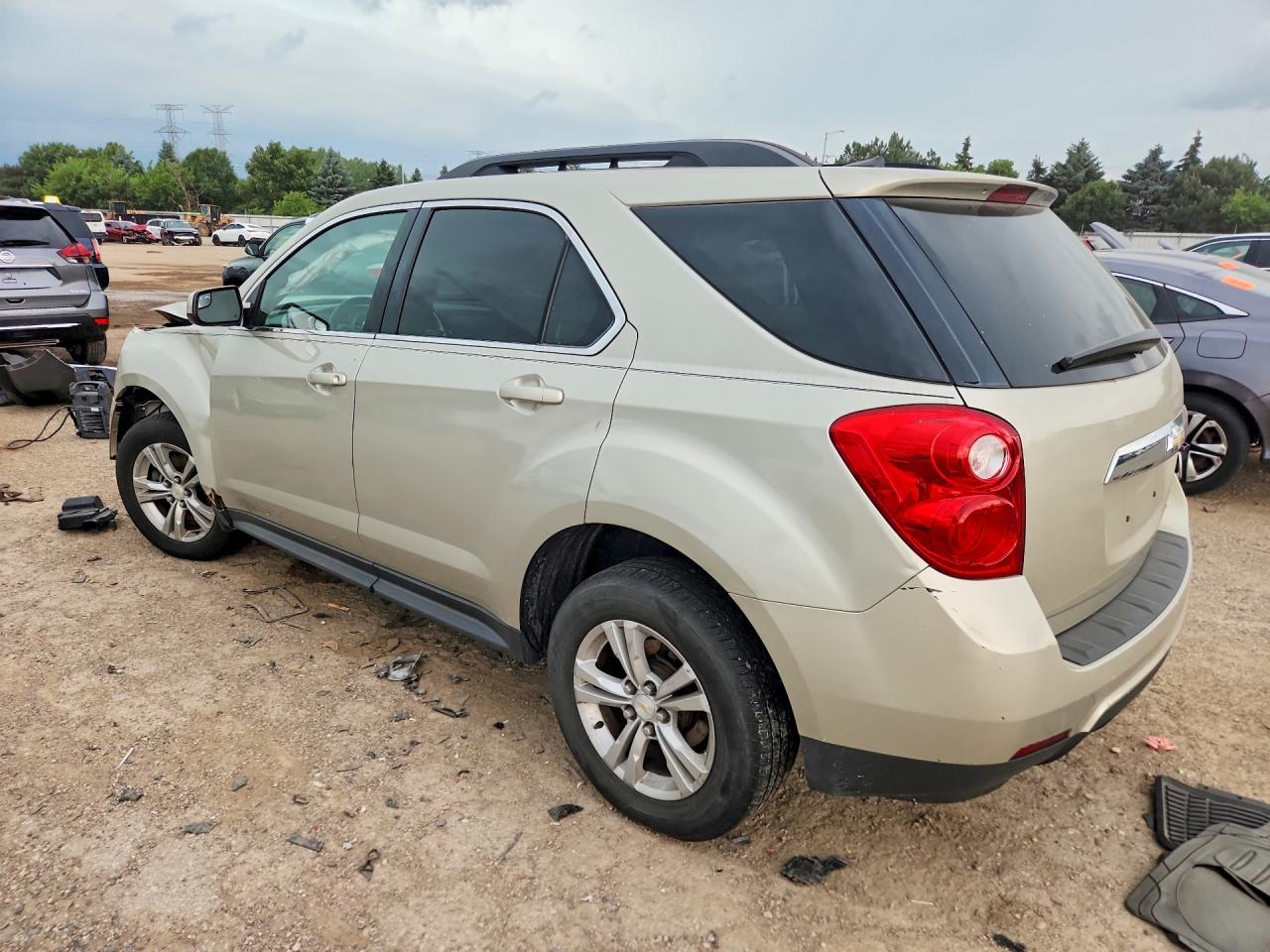 2013 Chevrolet Equinox Lt Beige vin: 2GNALDEKXD6336854