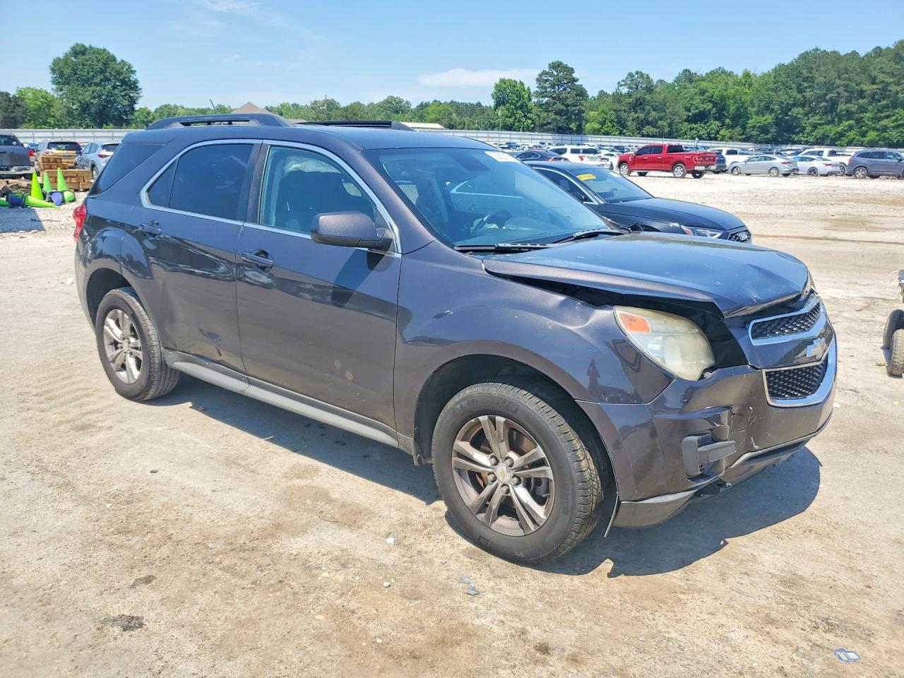2013 Chevrolet Equinox Gray vin: 2GNALDEKXD6354495