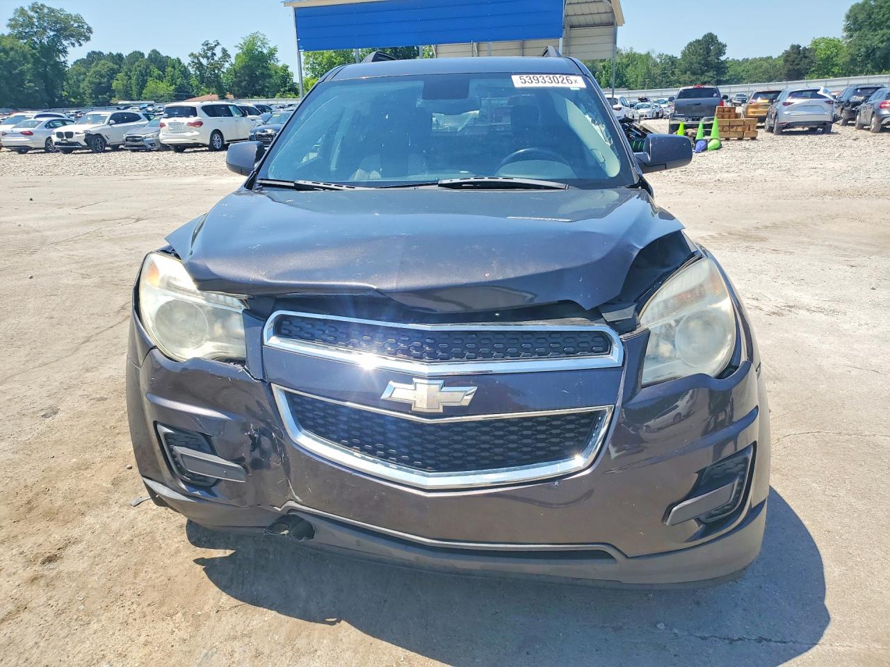 2013 Chevrolet Equinox Gray vin: 2GNALDEKXD6354495