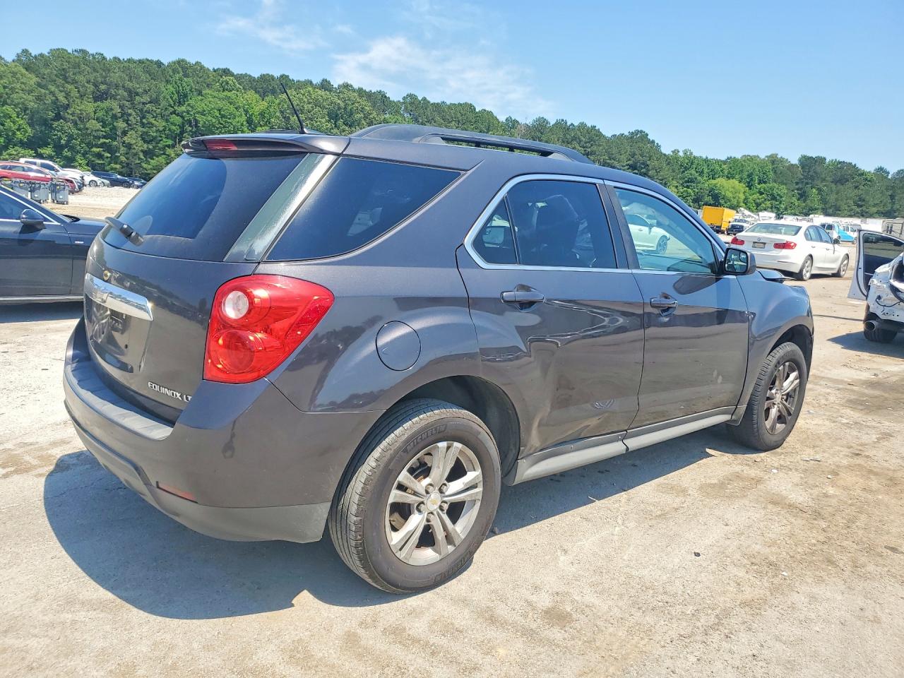 2013 Chevrolet Equinox Gray vin: 2GNALDEKXD6354495