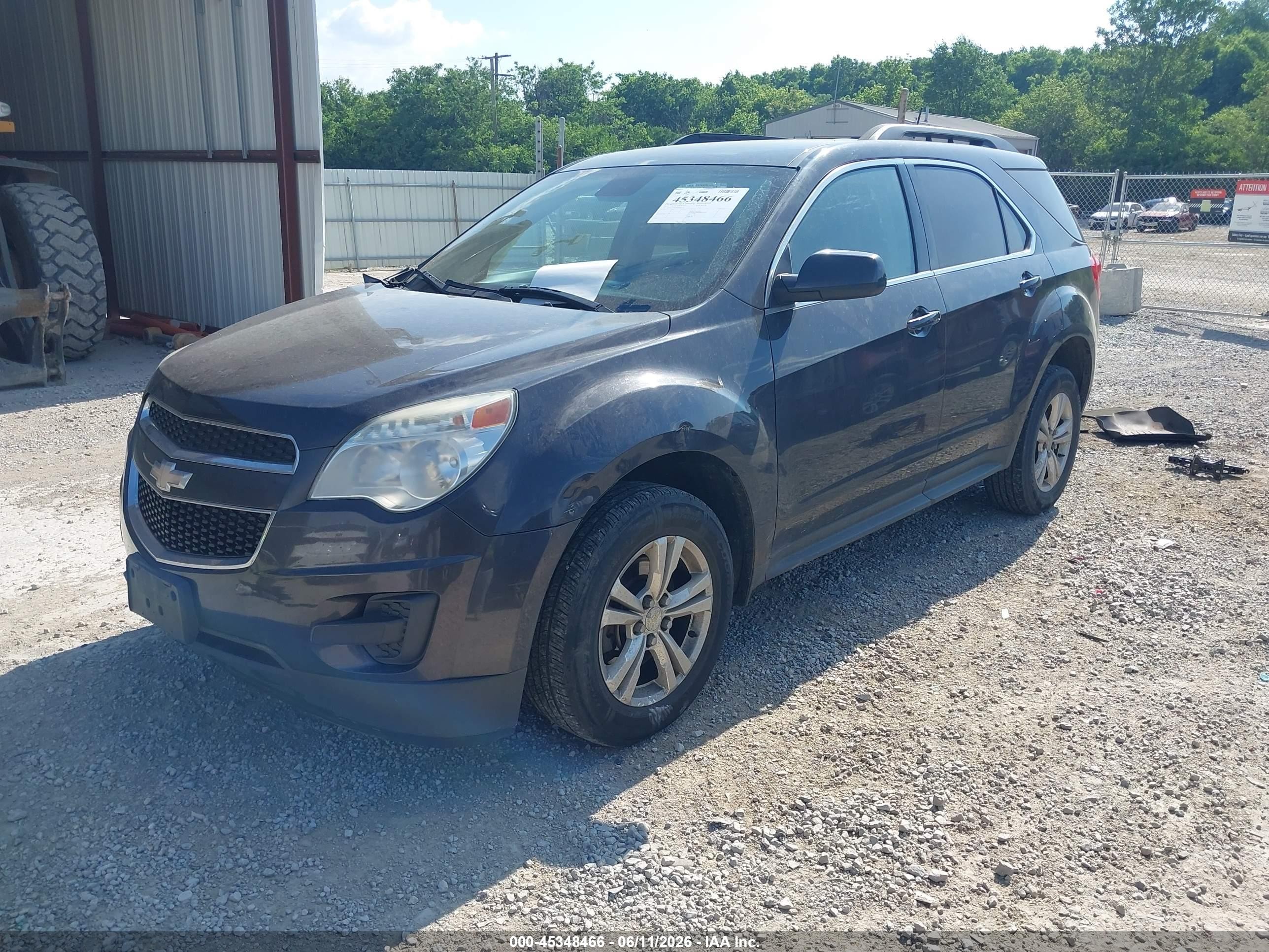 2013 Chevrolet Equinox 1lt Gray vin: 2GNALDEKXD6396374