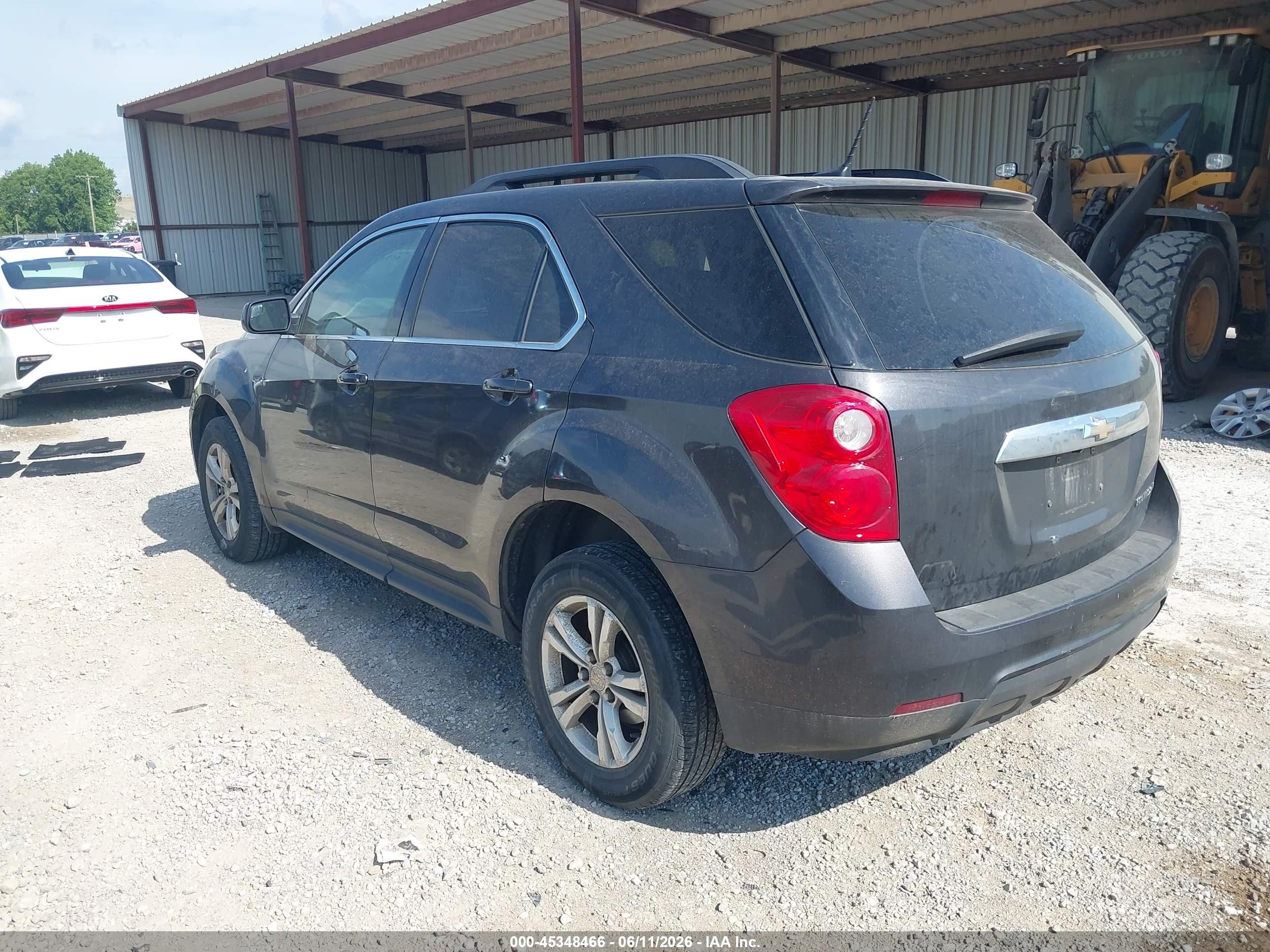 2013 Chevrolet Equinox 1lt Gray vin: 2GNALDEKXD6396374