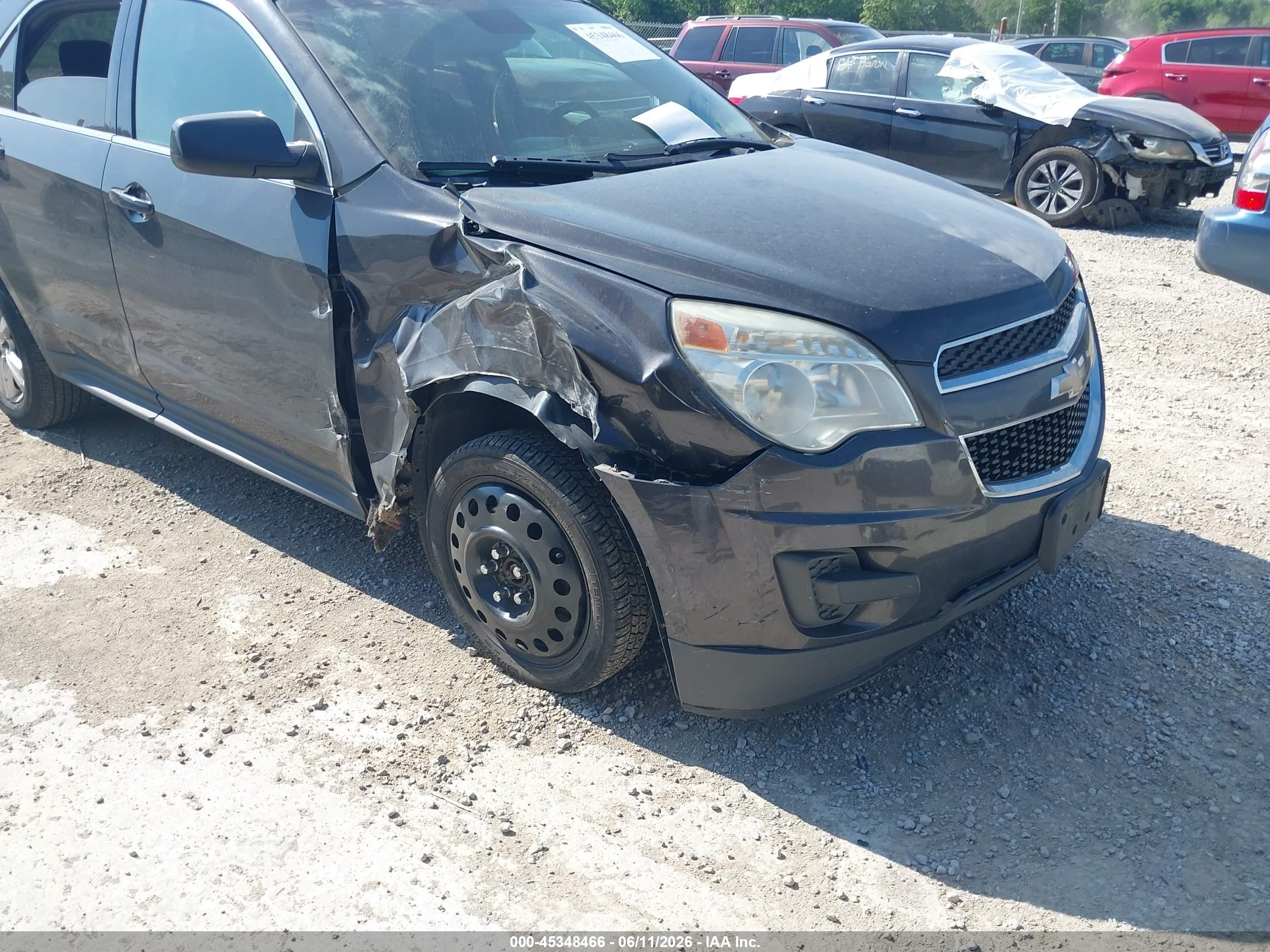 2013 Chevrolet Equinox 1lt Gray vin: 2GNALDEKXD6396374