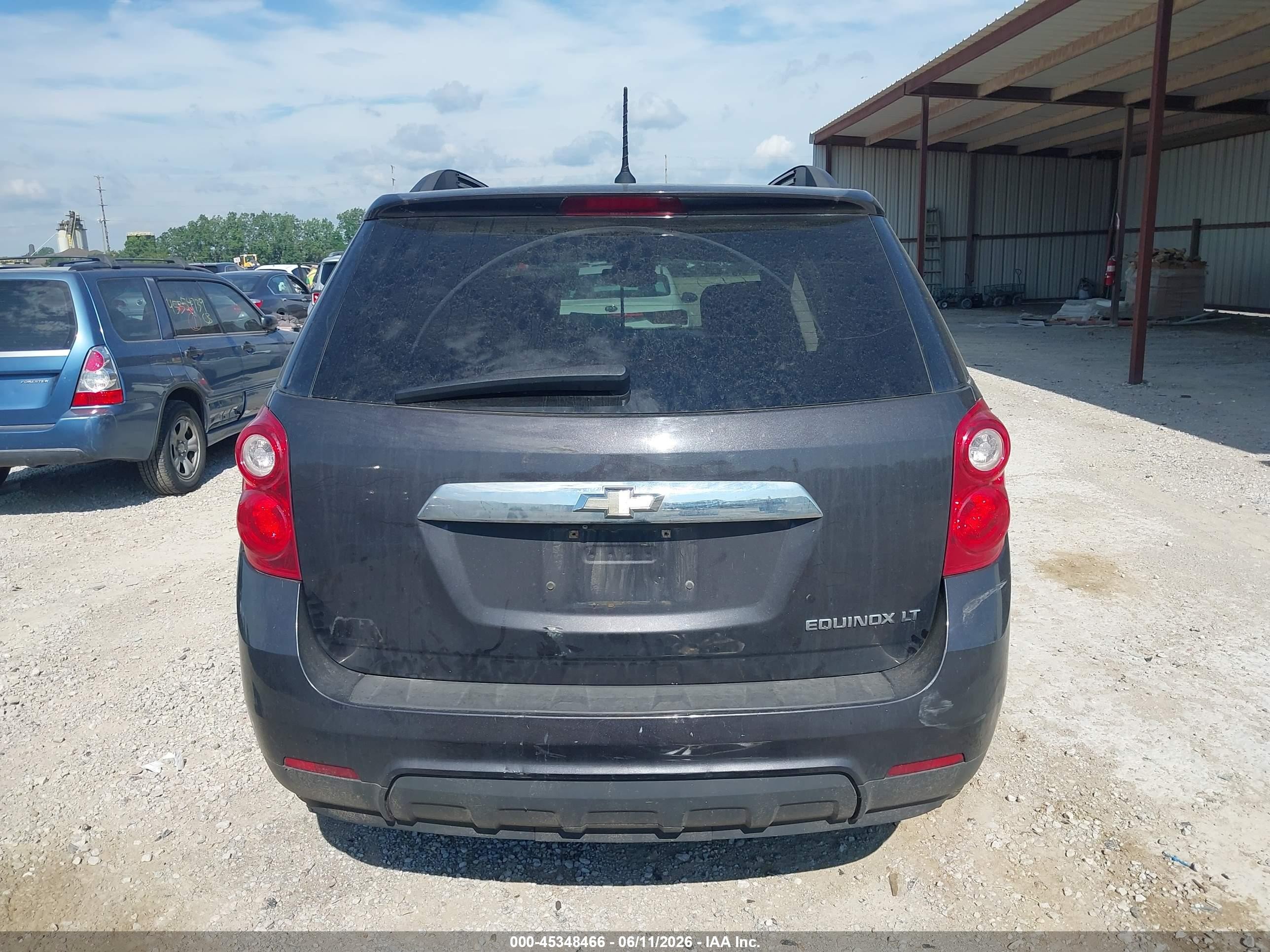 2013 Chevrolet Equinox 1lt Gray vin: 2GNALDEKXD6396374