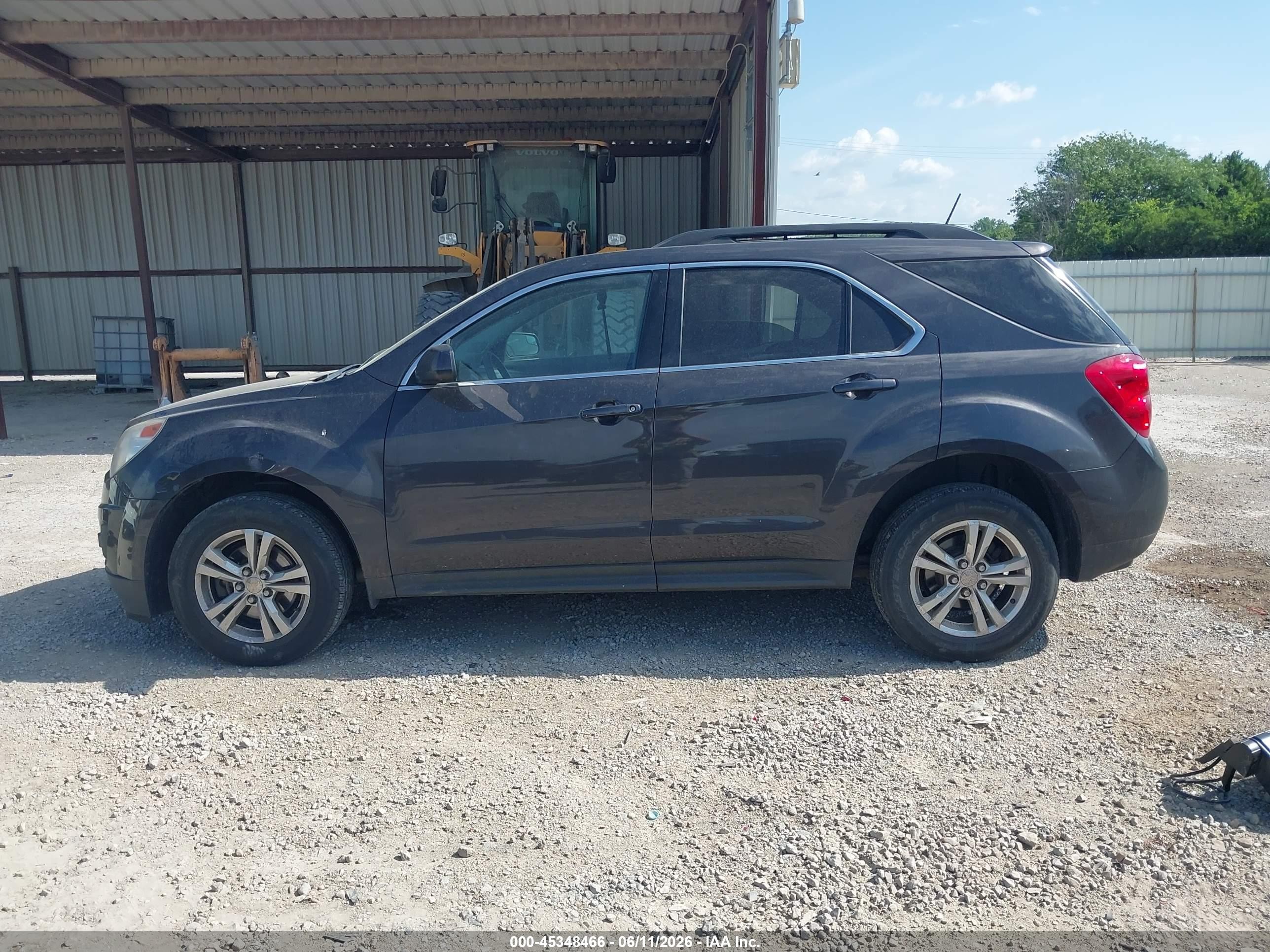 2013 Chevrolet Equinox 1lt Gray vin: 2GNALDEKXD6396374