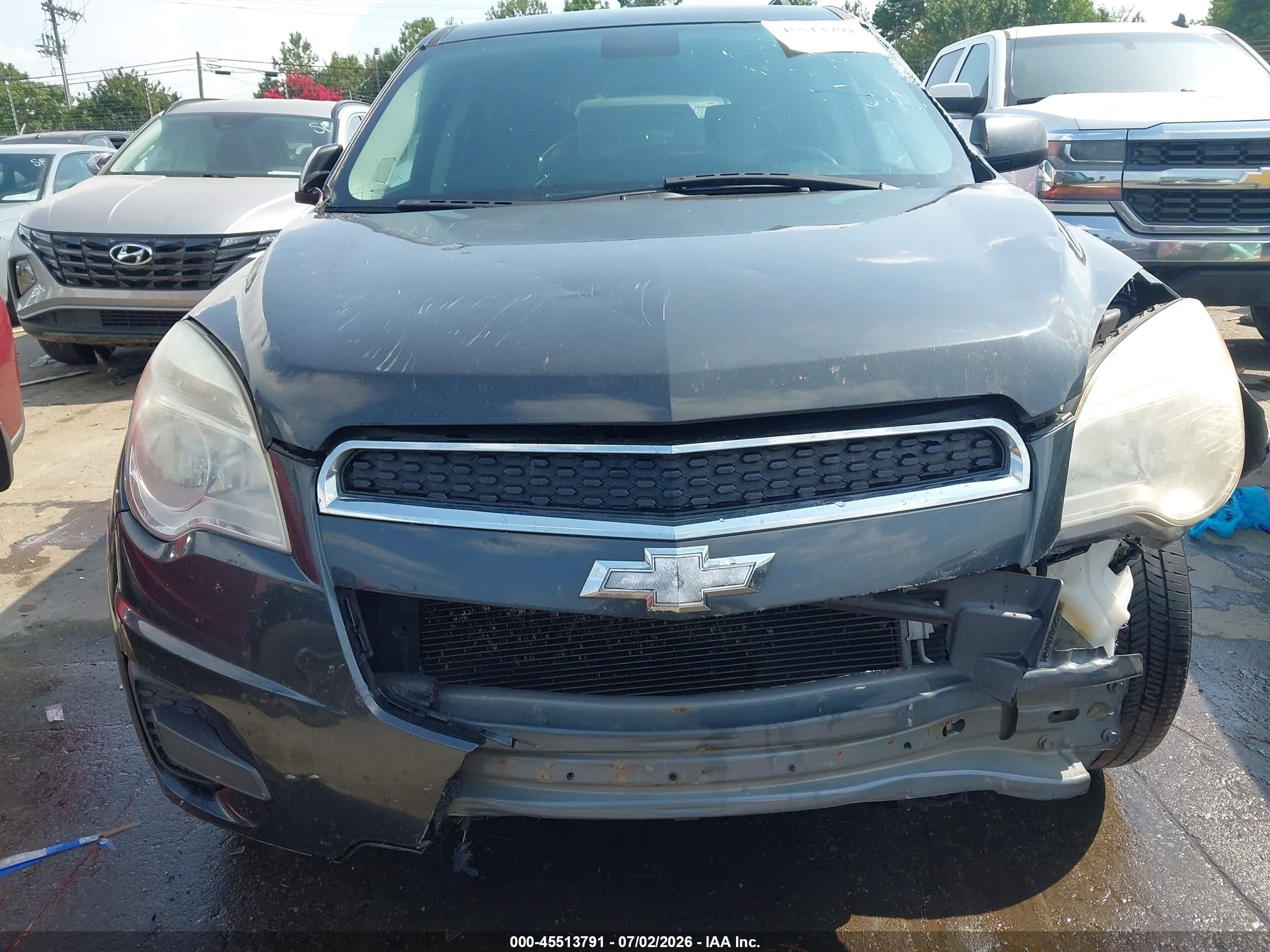 2013 Chevrolet Equinox Lt Gray vin: 2GNALDEKXD6431737