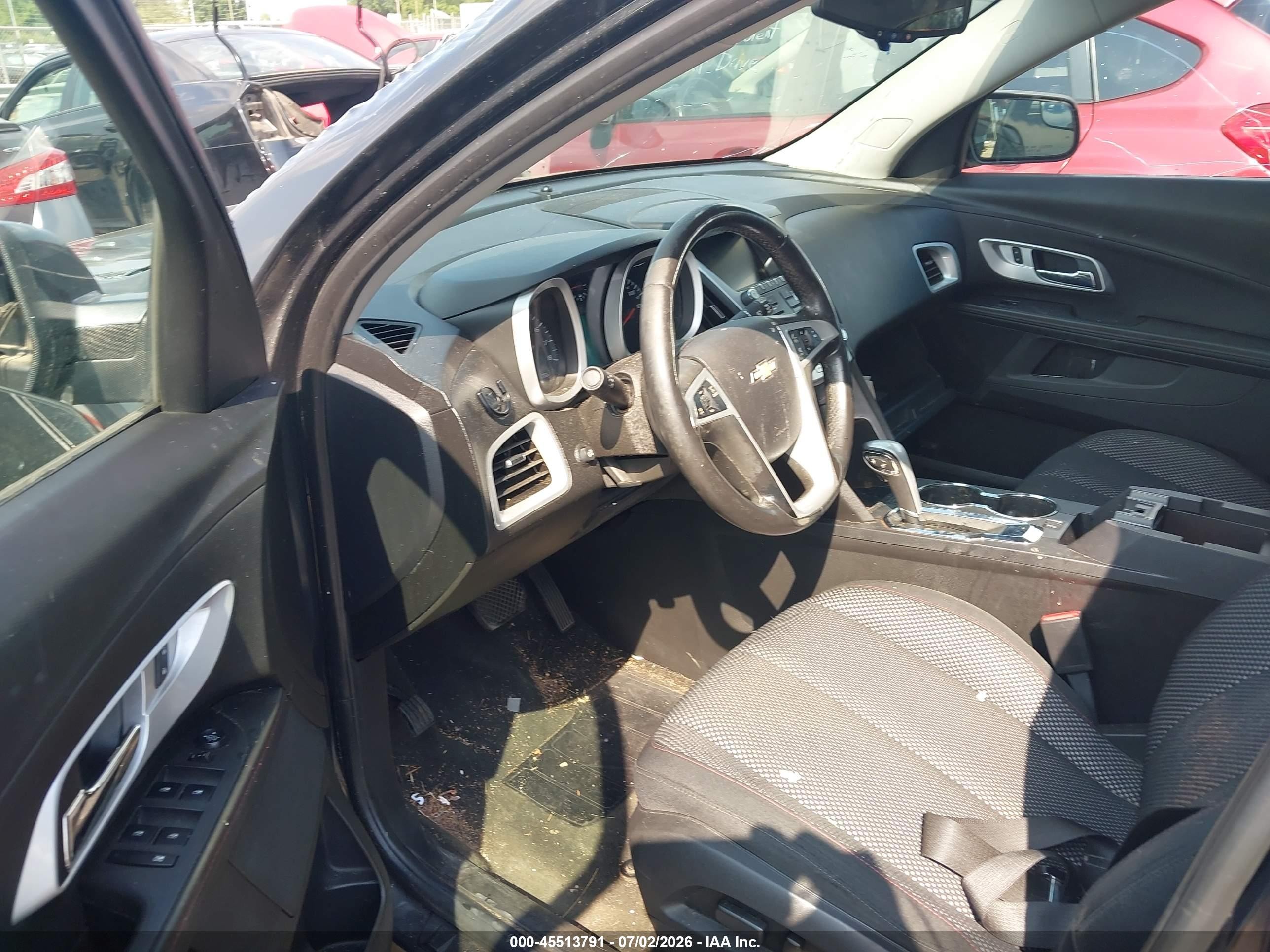 2013 Chevrolet Equinox Lt Gray vin: 2GNALDEKXD6431737