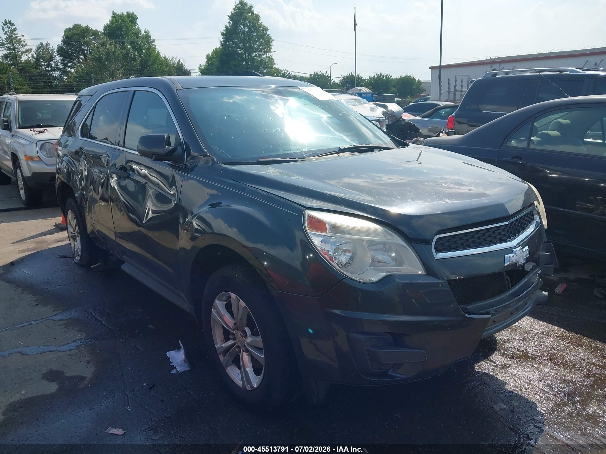 2013 Chevrolet Equinox Lt Gray vin: 2GNALDEKXD6431737