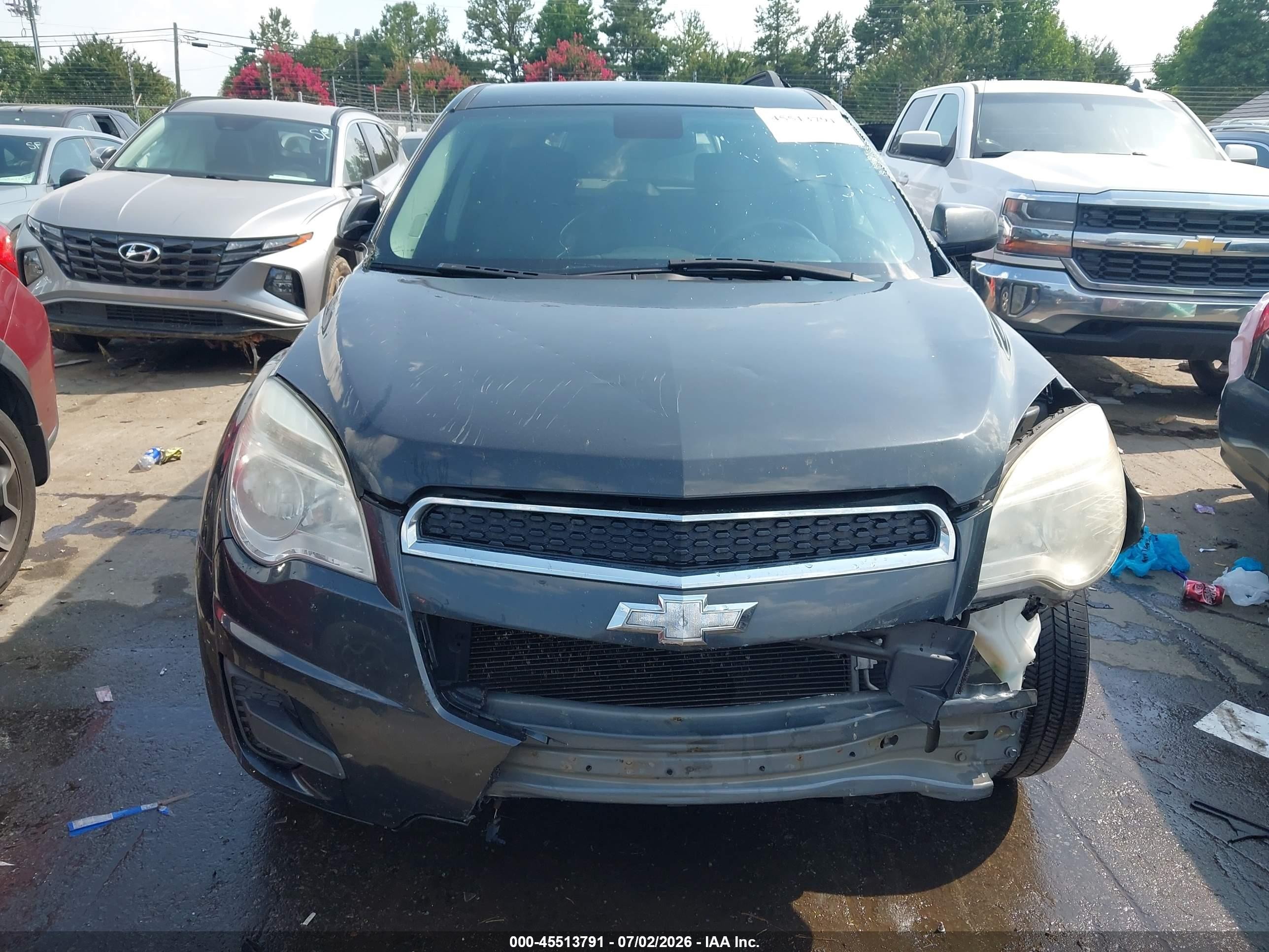 2013 Chevrolet Equinox Lt Gray vin: 2GNALDEKXD6431737