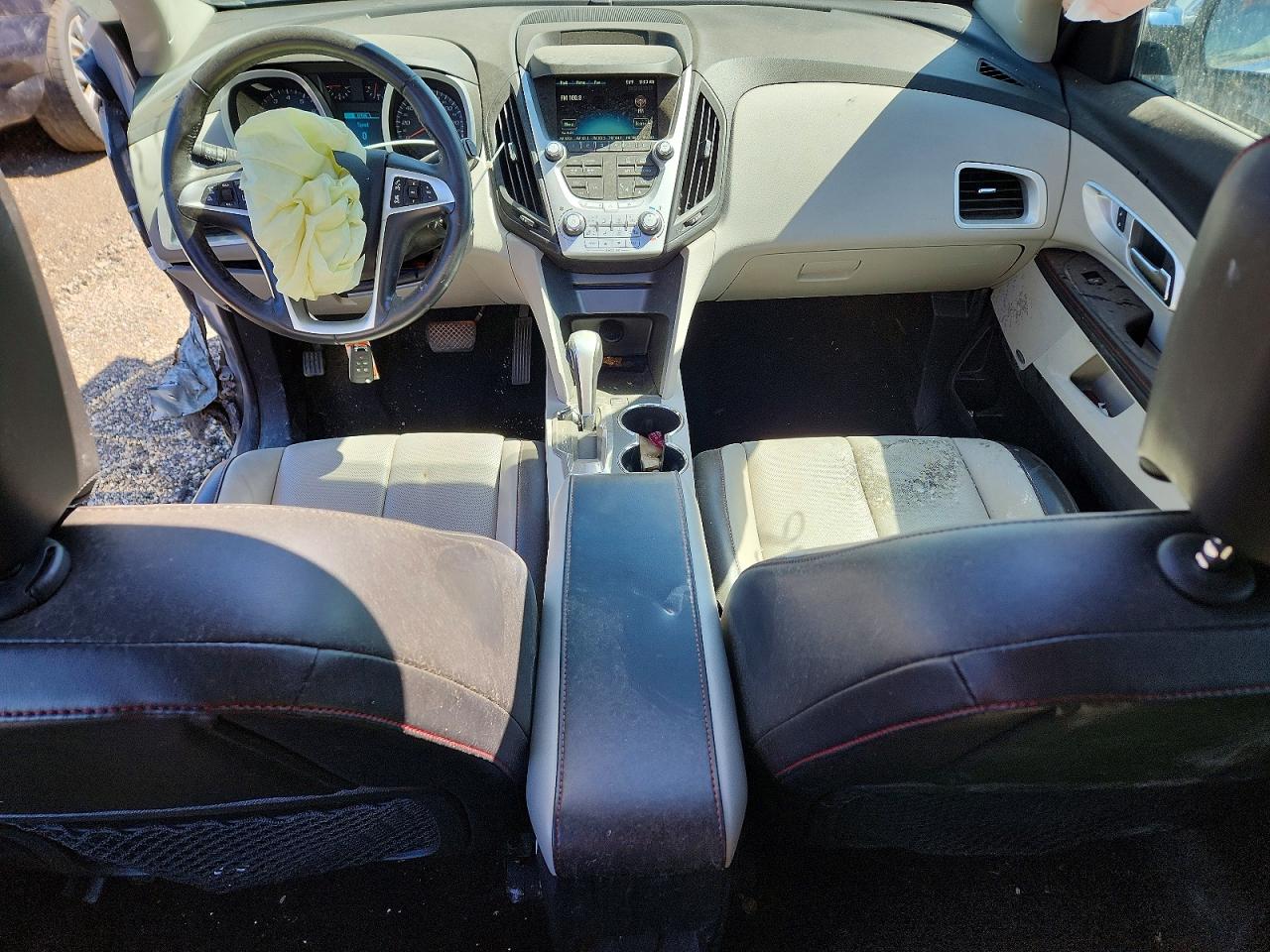 2014 Chevrolet Equinox Ltz Silver vin: 2GNALDEKXE6251160