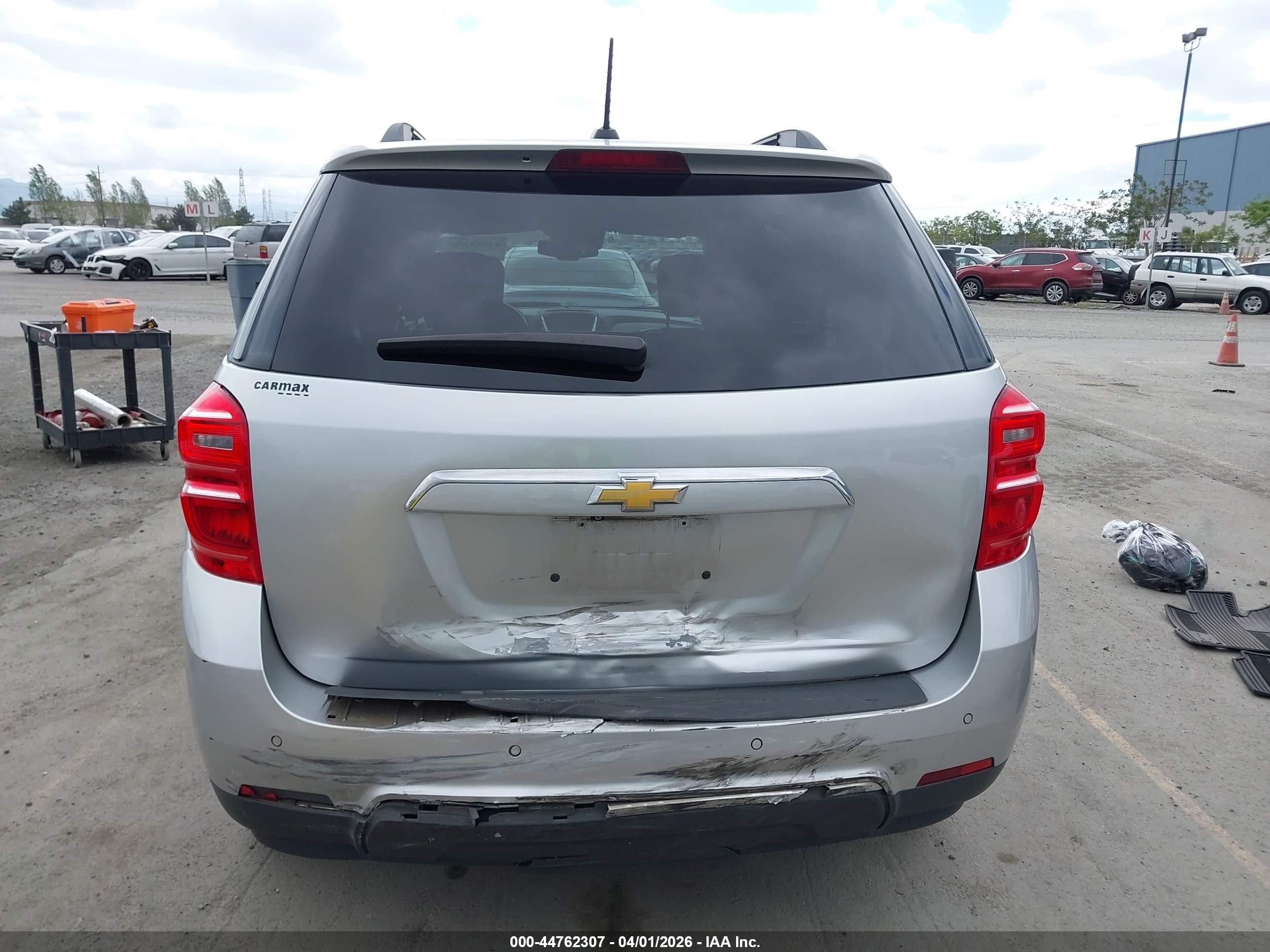 2016 Chevrolet Equinox Ltz Серебряный vin: 2GNALDEKXG1154685