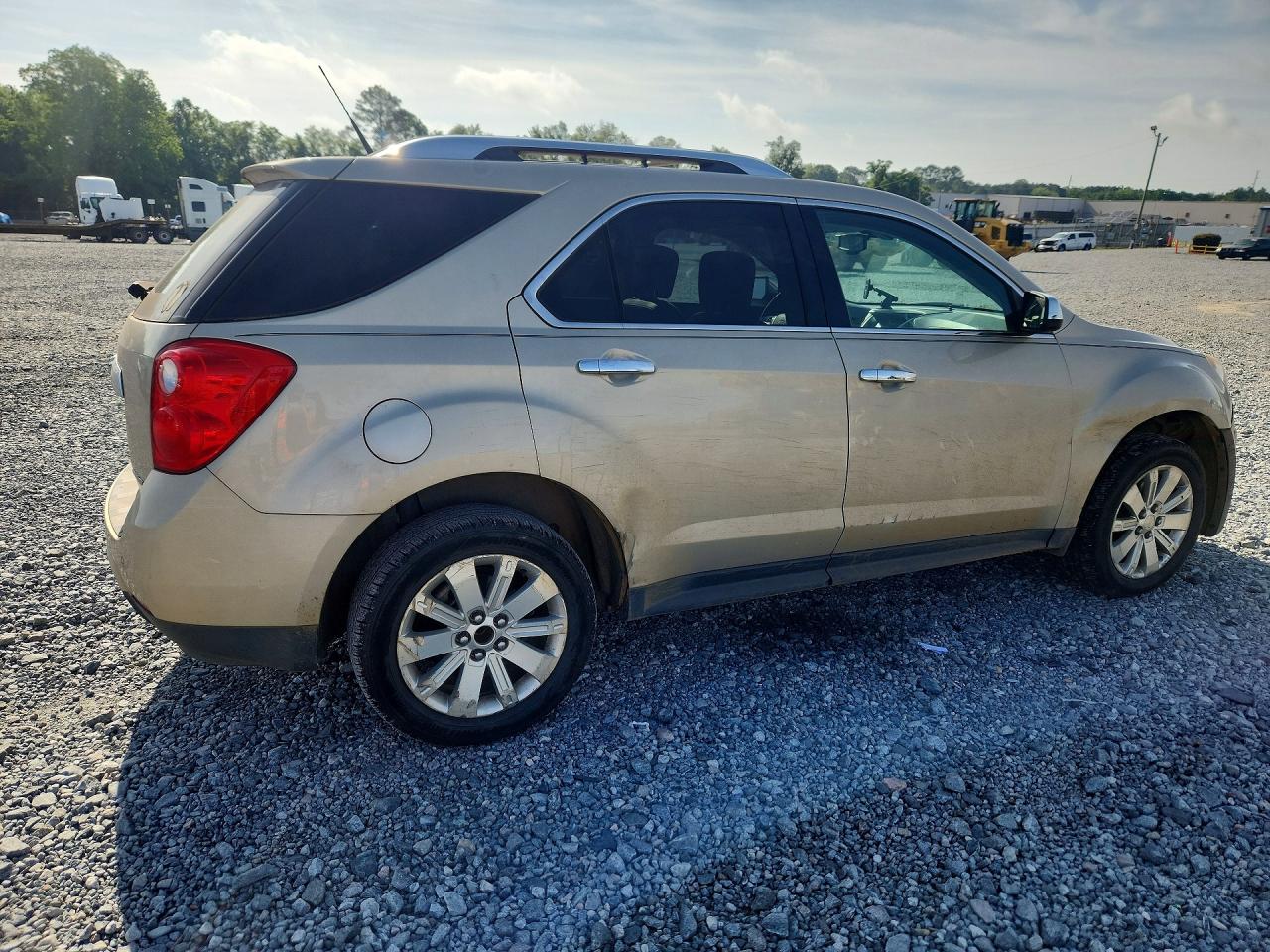2011 Chevrolet Equinox Ltz Gold vin: 2GNALFEC2B1189587