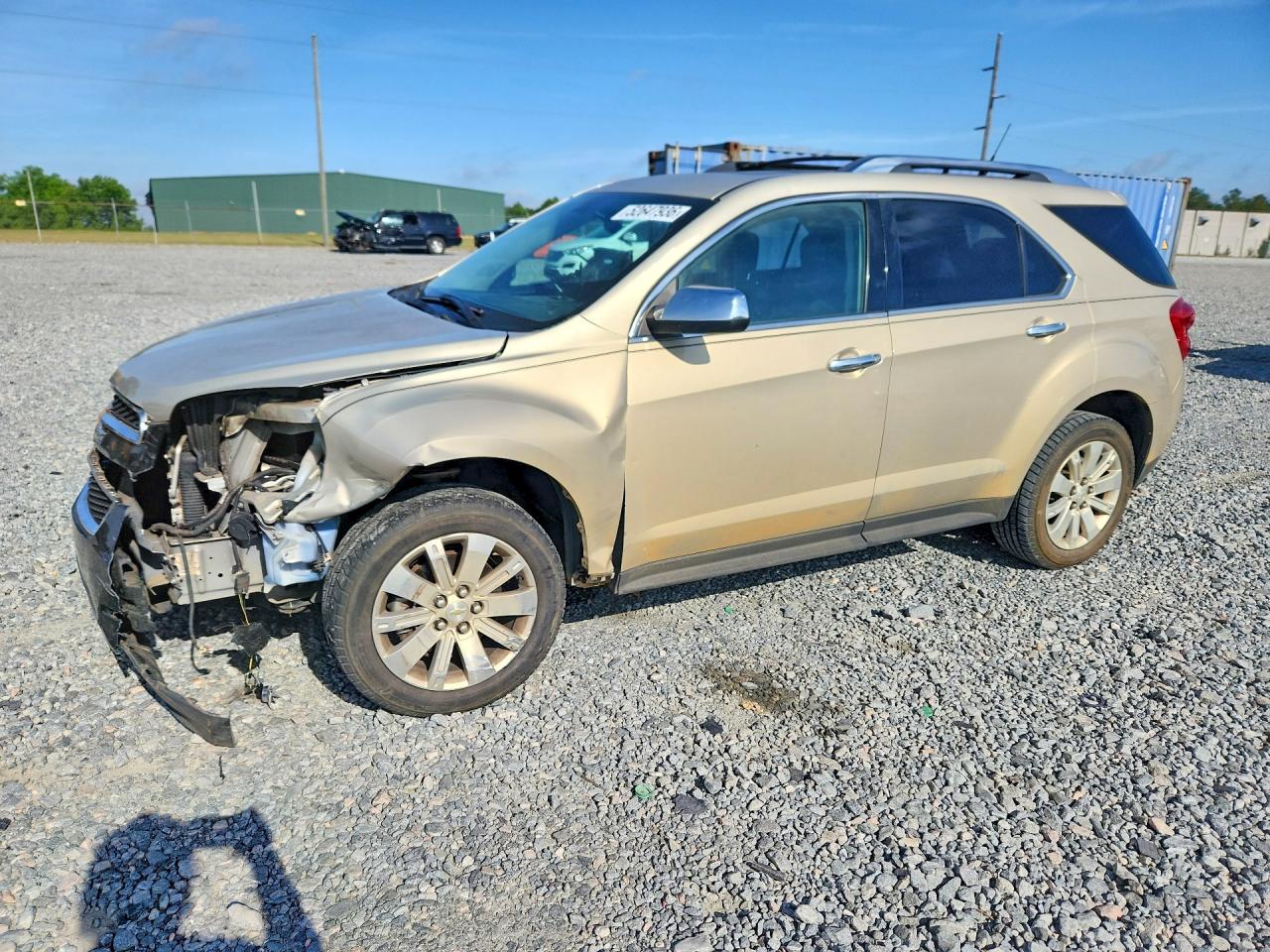 2011 Chevrolet Equinox Ltz Gold vin: 2GNALFEC2B1189587