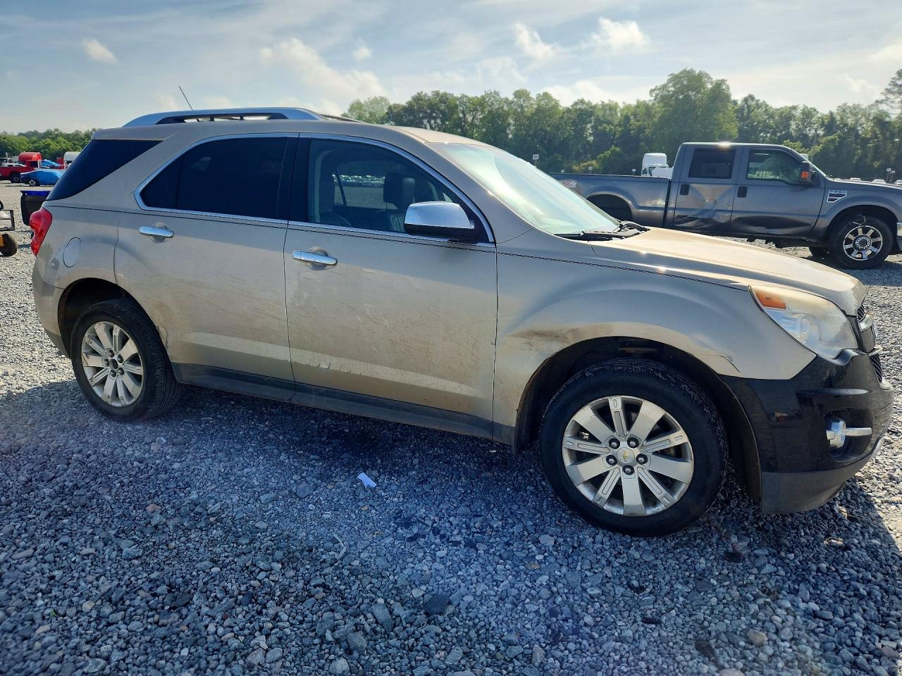 2011 Chevrolet Equinox Ltz Gold vin: 2GNALFEC2B1189587