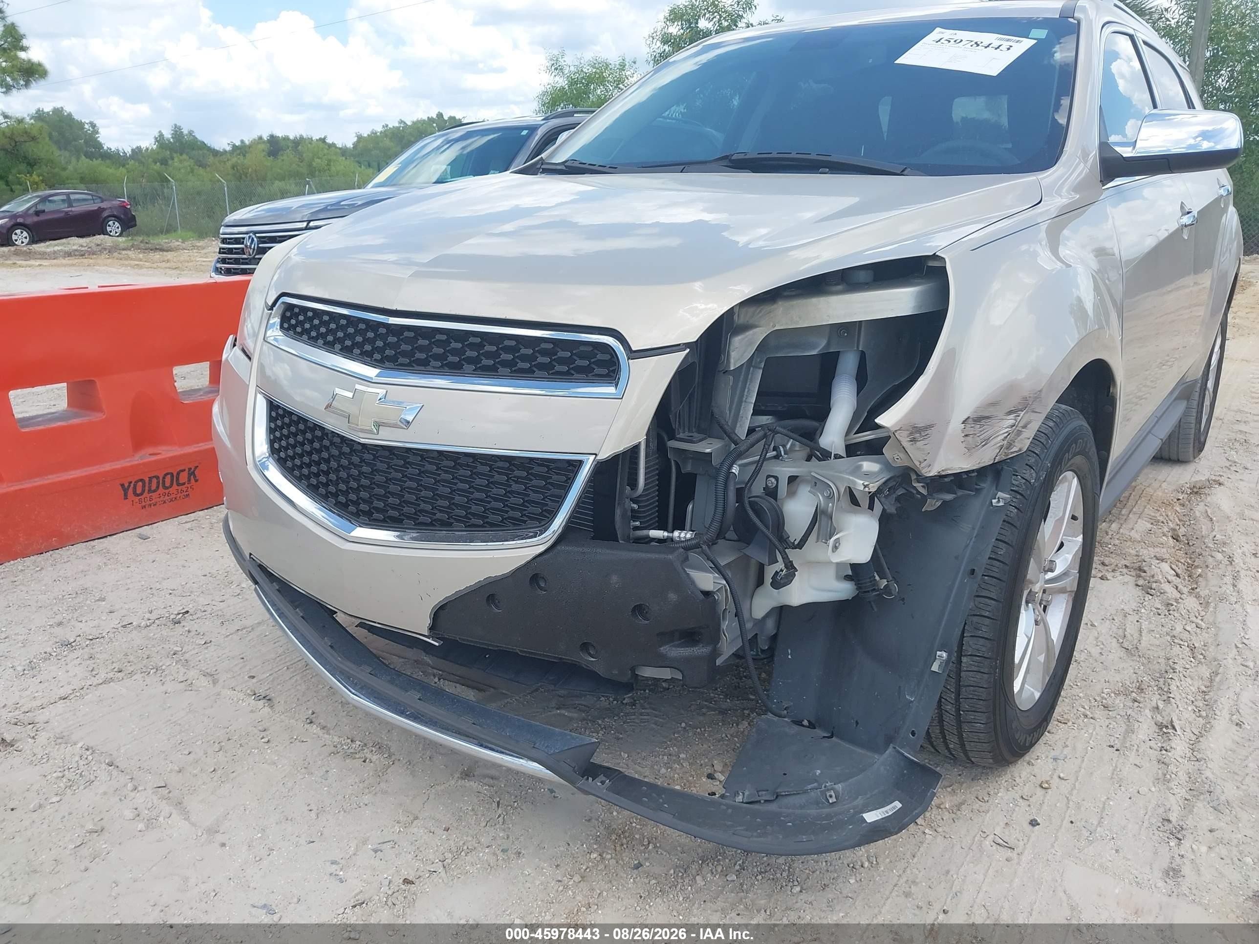 2011 Chevrolet Equinox Ltz Желто-коричневый vin: 2GNALFEC3B1183958
