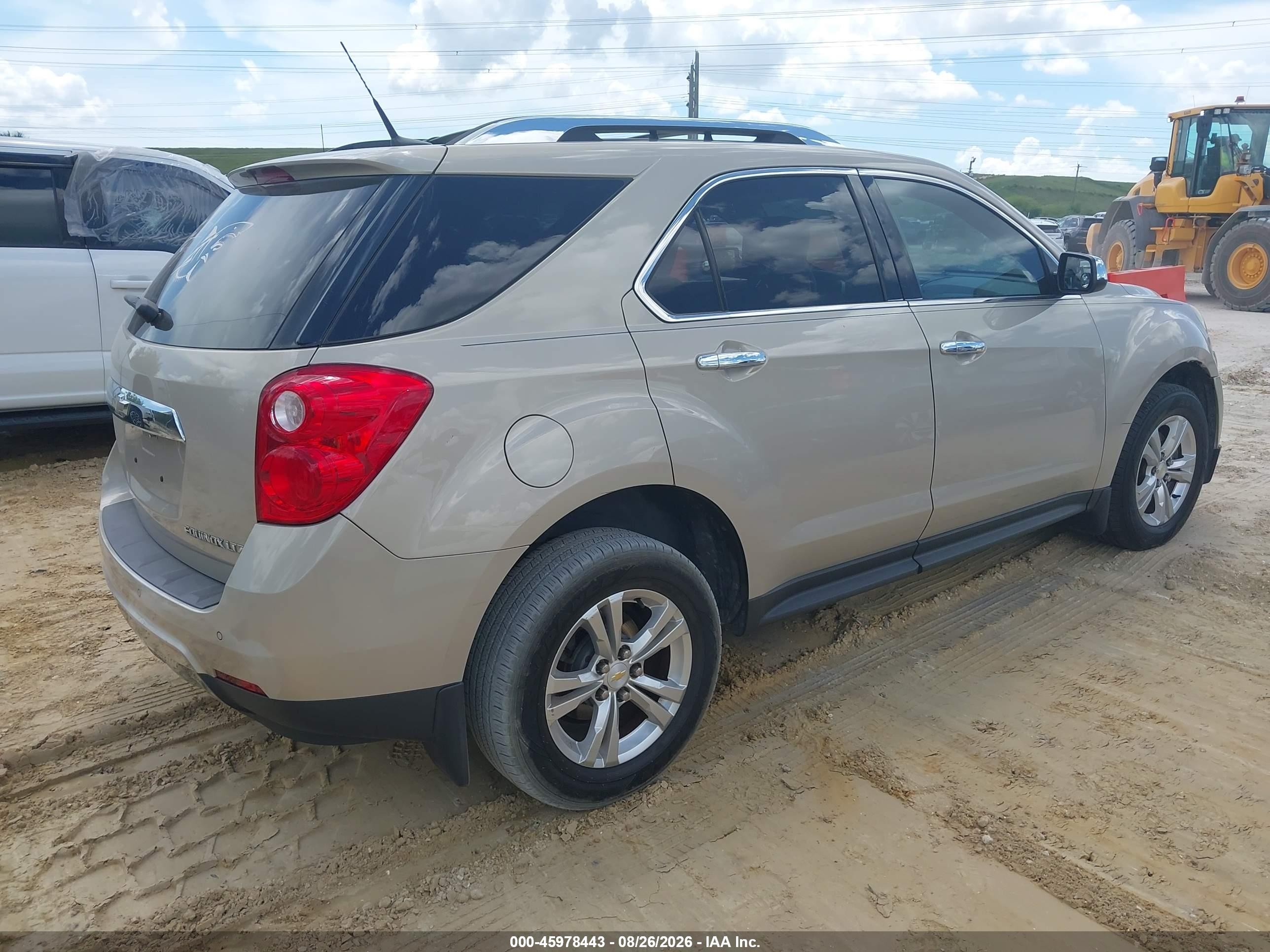 2011 Chevrolet Equinox Ltz Желто-коричневый vin: 2GNALFEC3B1183958