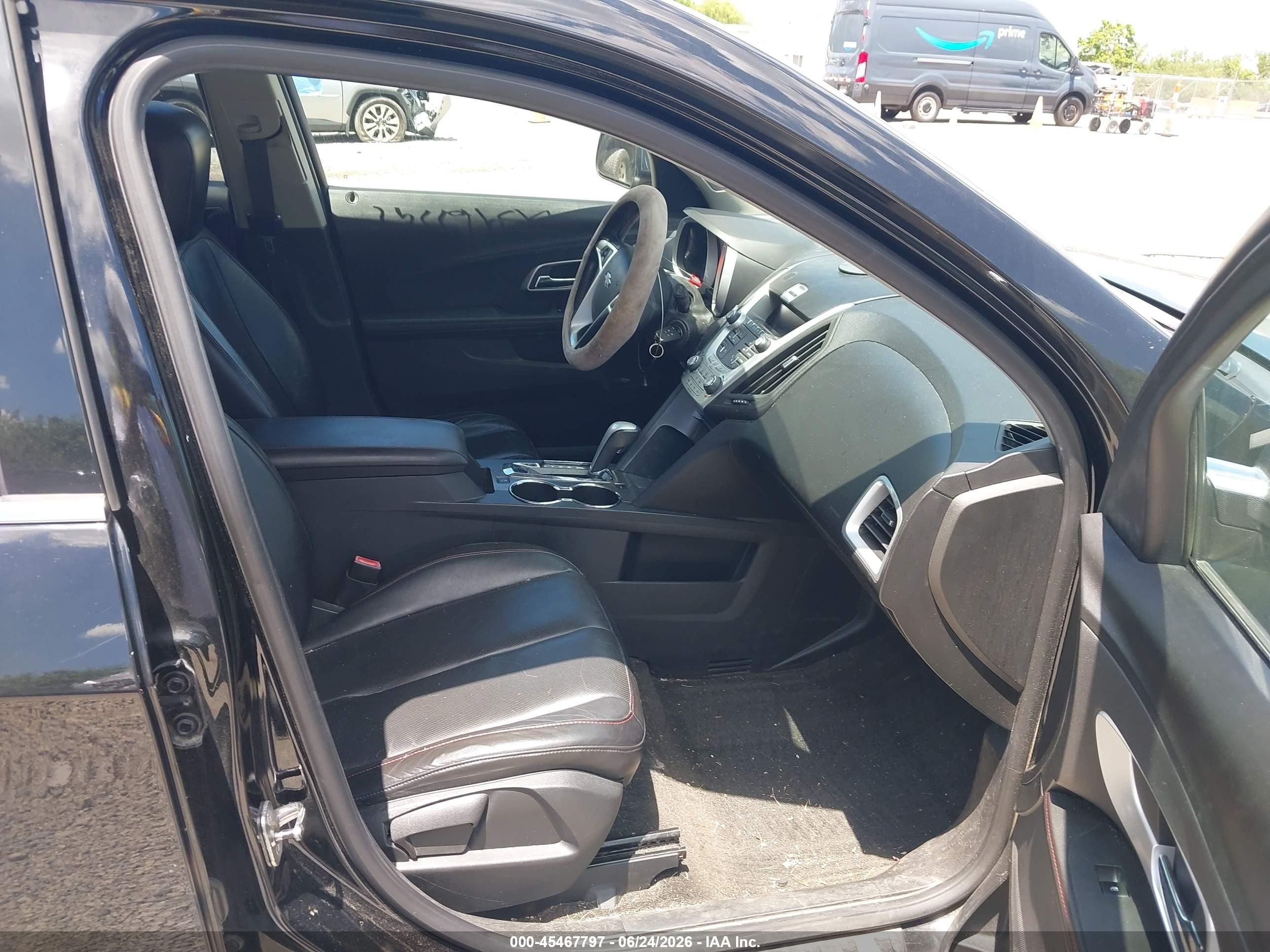 2011 Chevrolet Equinox Ltz Black vin: 2GNALFEC6B1268793