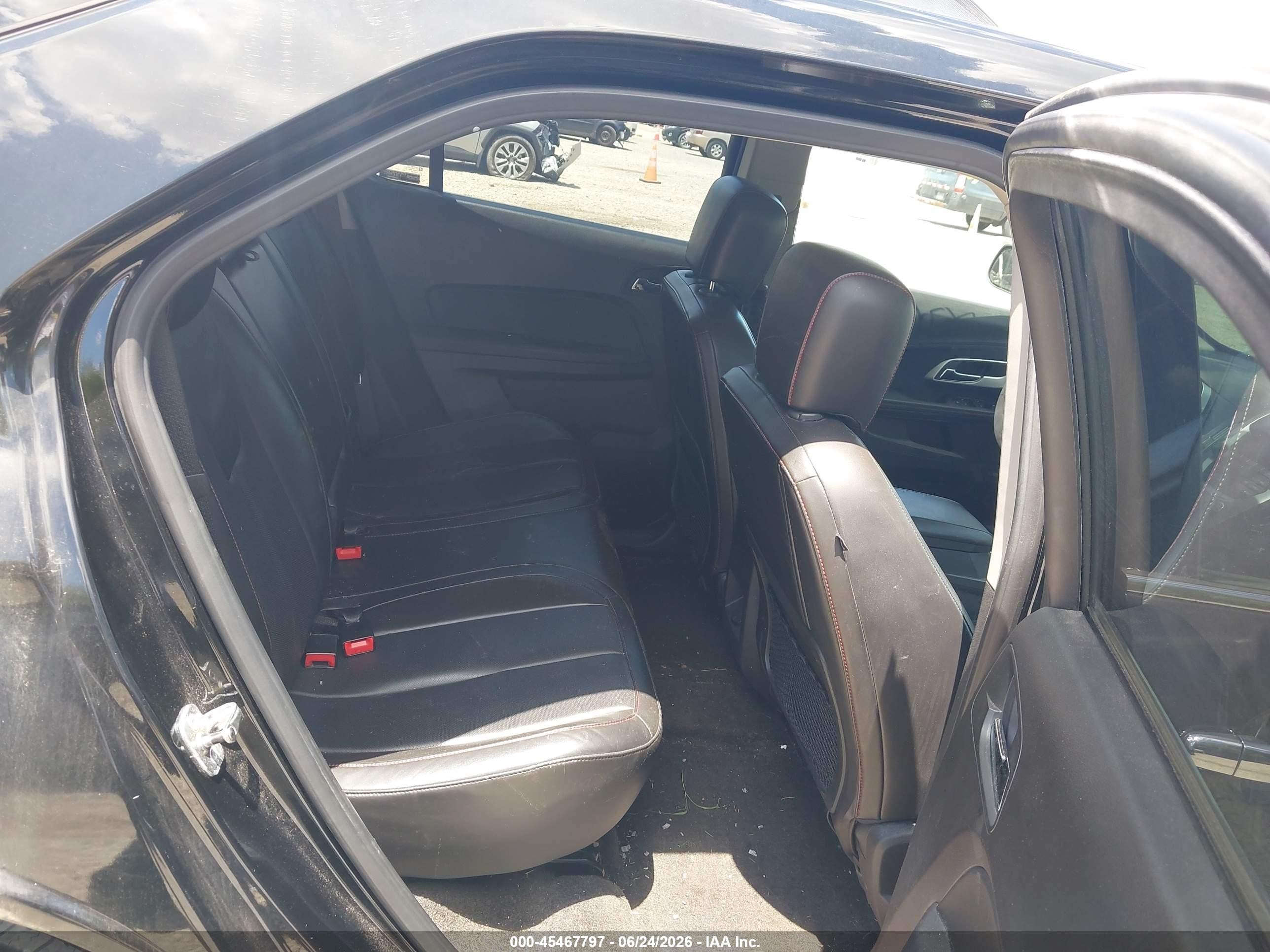 2011 Chevrolet Equinox Ltz Black vin: 2GNALFEC6B1268793