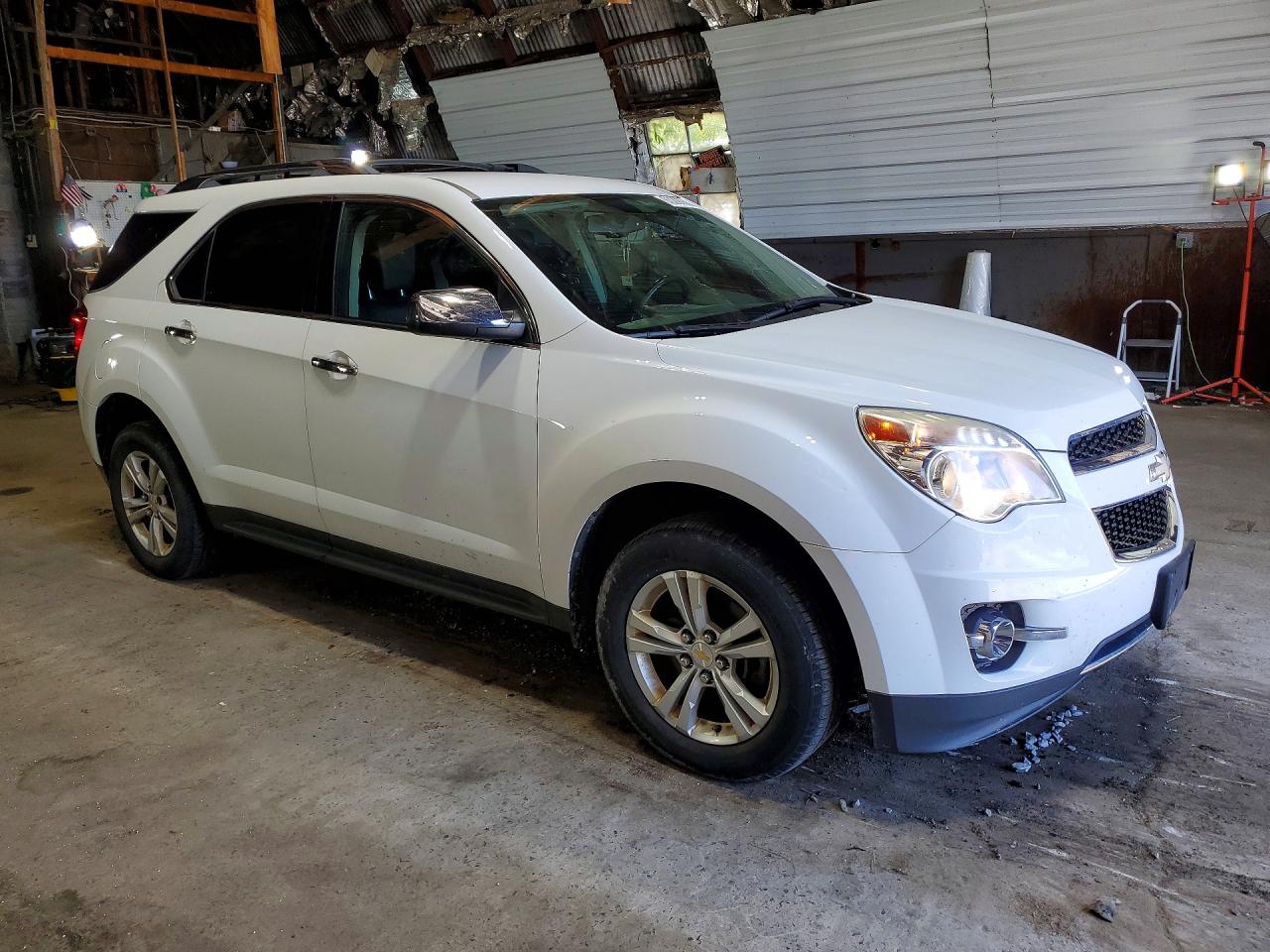 2011 Chevrolet Equinox Ltz White vin: 2GNALFEC7B1274084