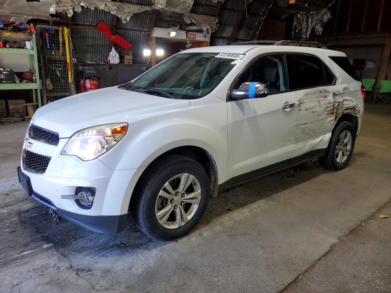 2011 Chevrolet Equinox Ltz White vin: 2GNALFEC7B1274084