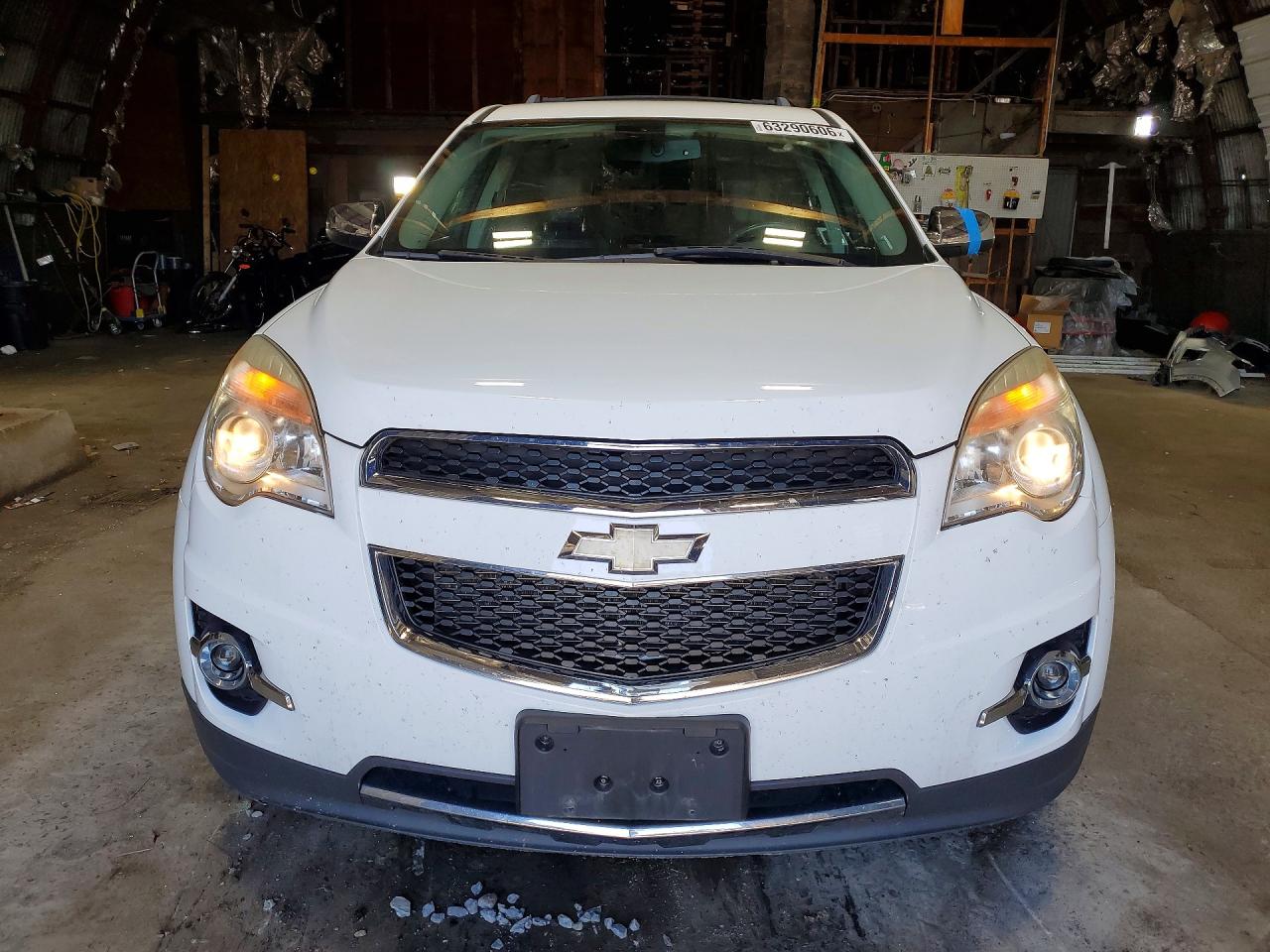2011 Chevrolet Equinox Ltz White vin: 2GNALFEC7B1274084