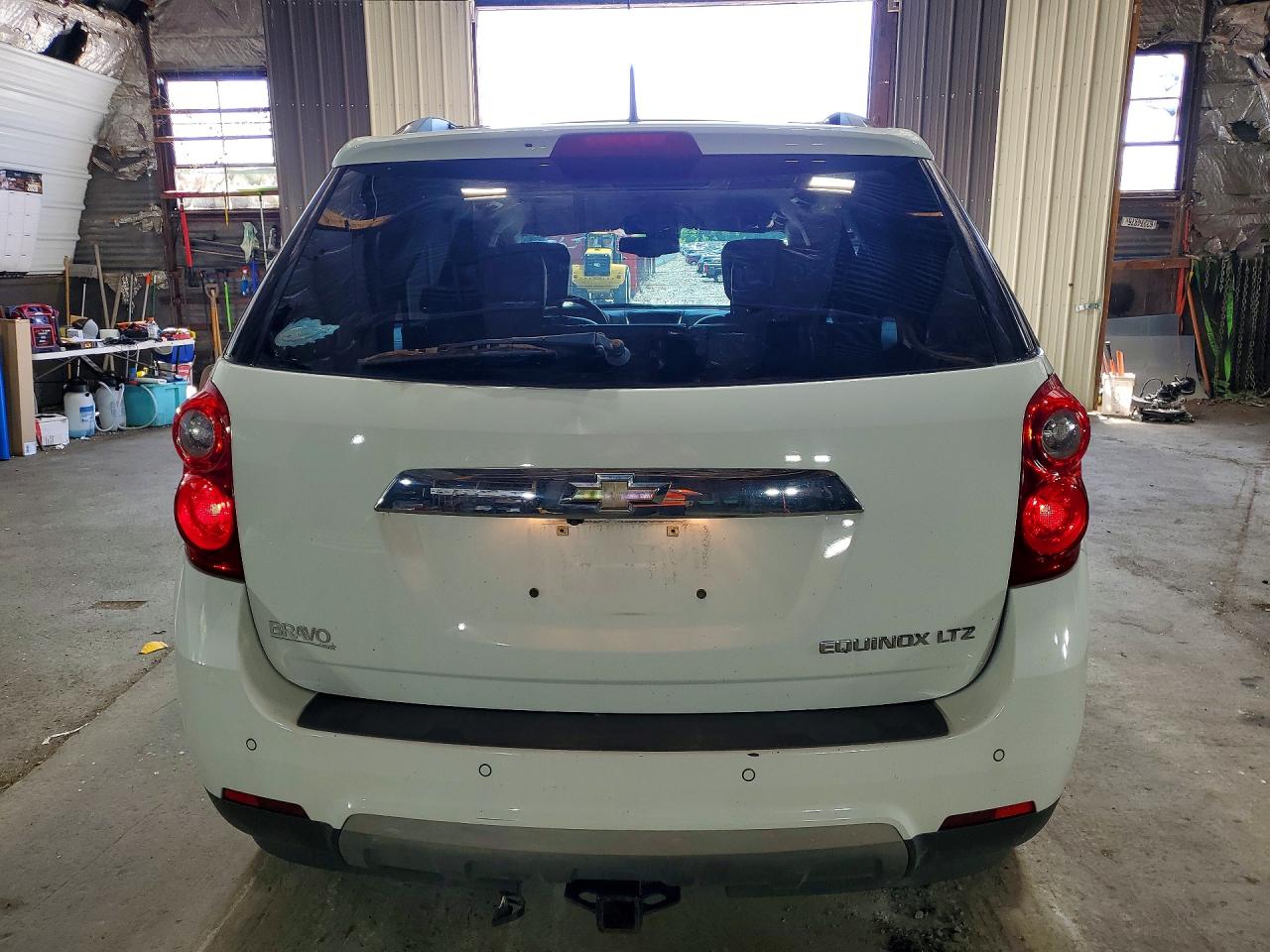 2011 Chevrolet Equinox Ltz White vin: 2GNALFEC7B1274084
