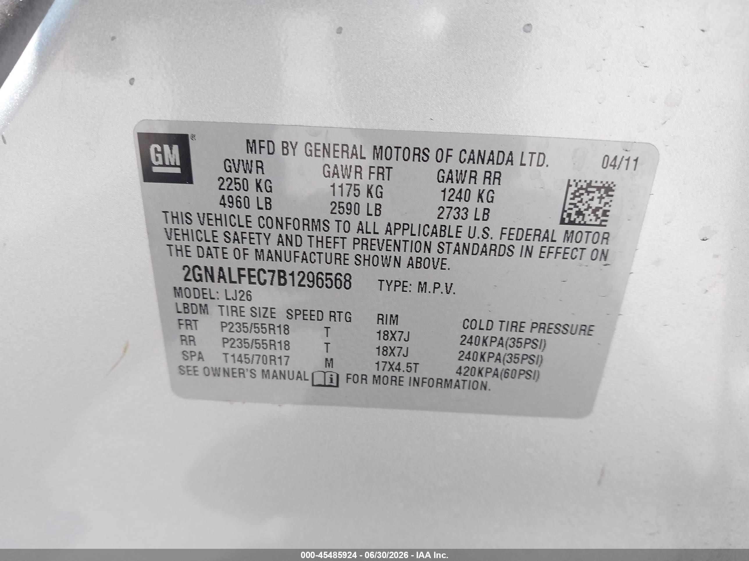 2011 Chevrolet Equinox Ltz Silver vin: 2GNALFEC7B1296568