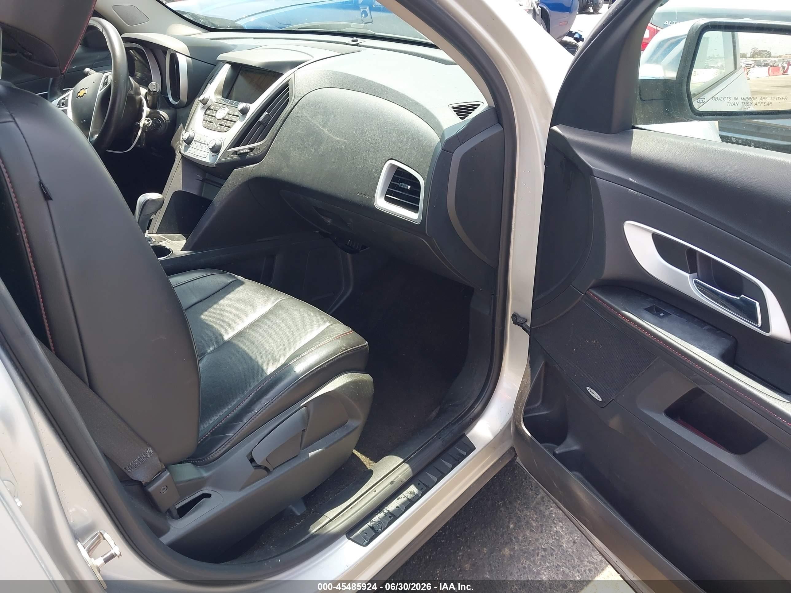 2011 Chevrolet Equinox Ltz Silver vin: 2GNALFEC7B1296568