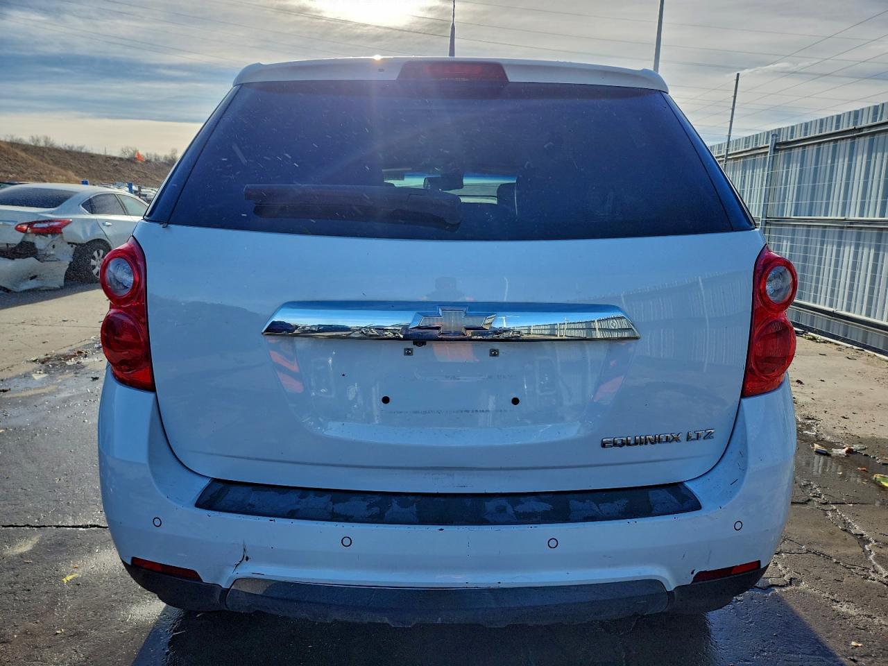 2011 Chevrolet Equinox Ltz White vin: 2GNALFEC8B1258251